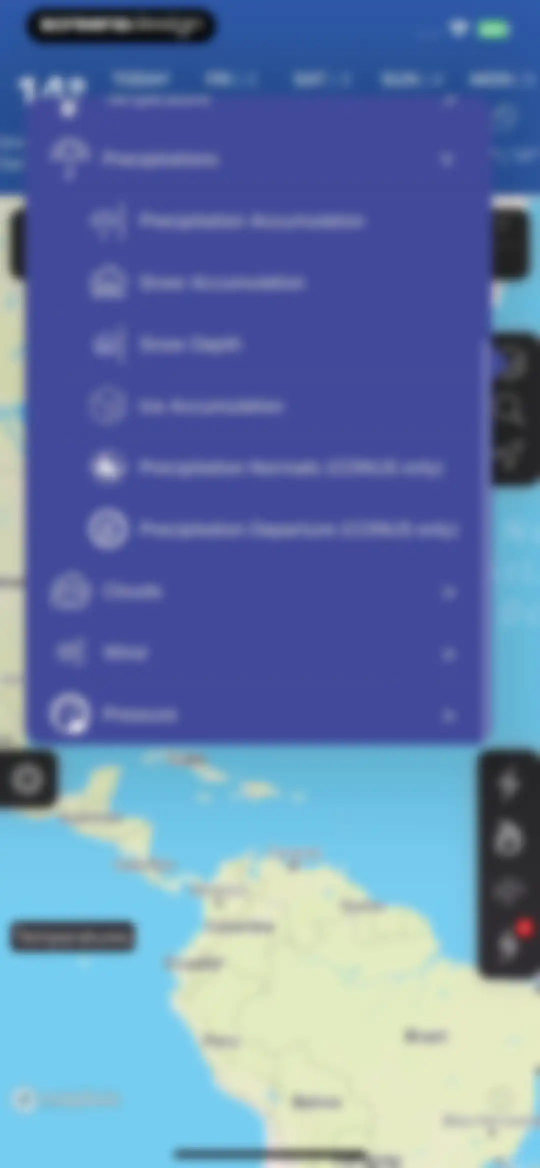 NOAA Radar & Weather Forecast screen 23