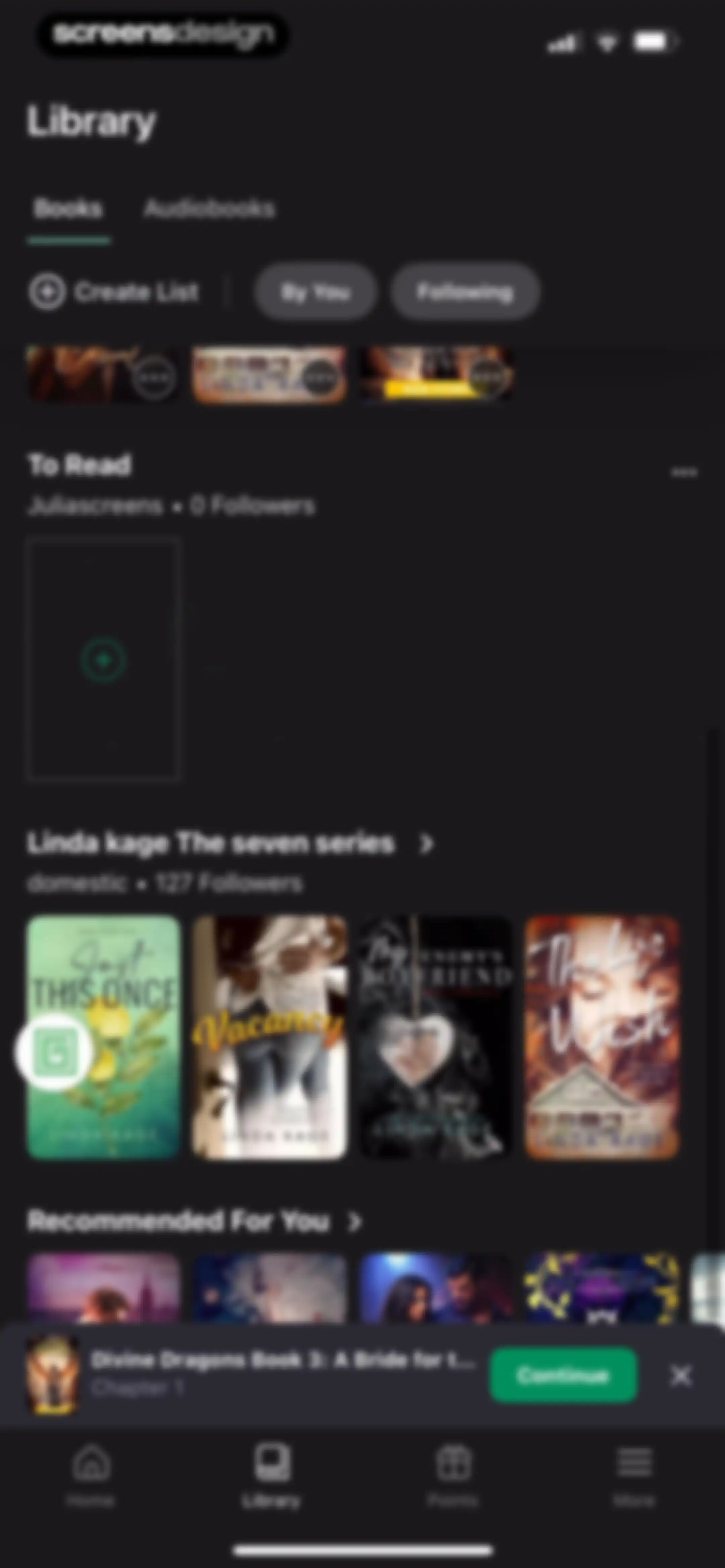Galatea: Books & Audiobooks screen 86