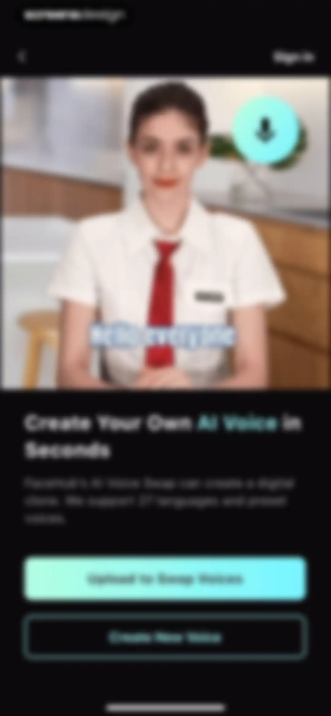 AI Video Generator: FaceHub screen 26