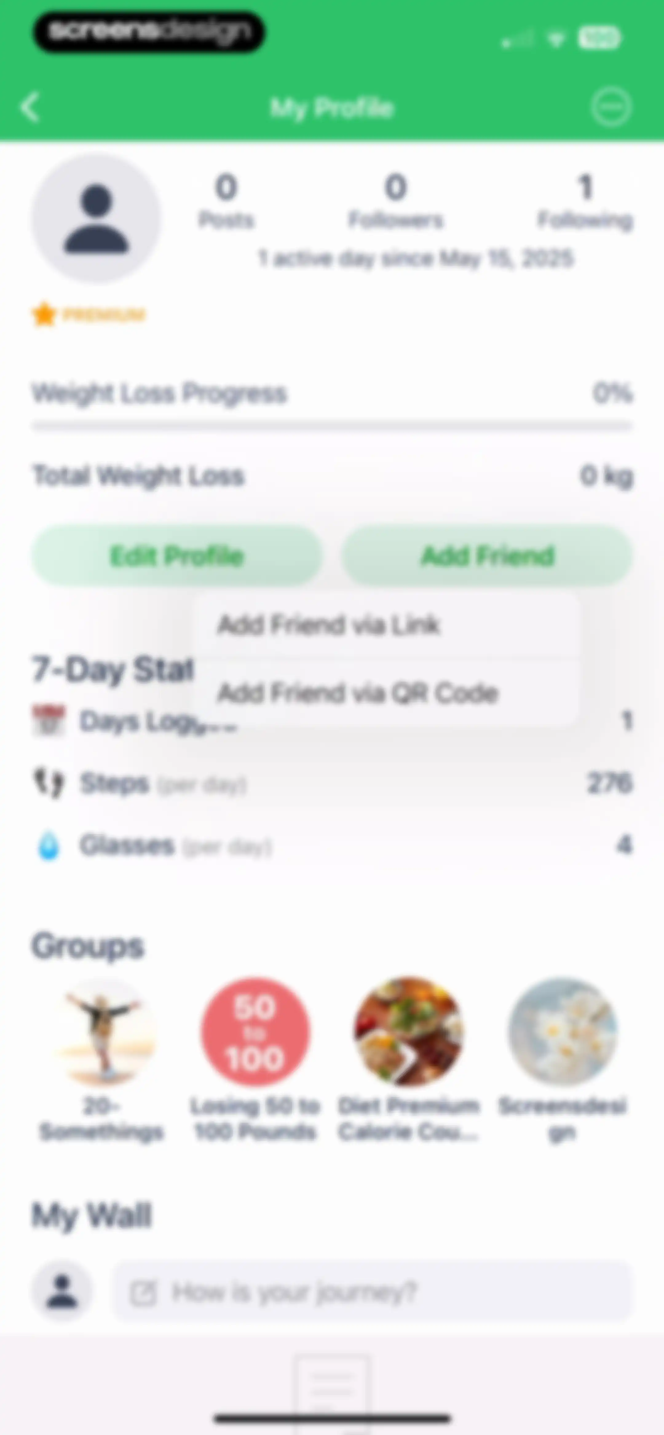Calorie Counter - MyNetDiary screen 255