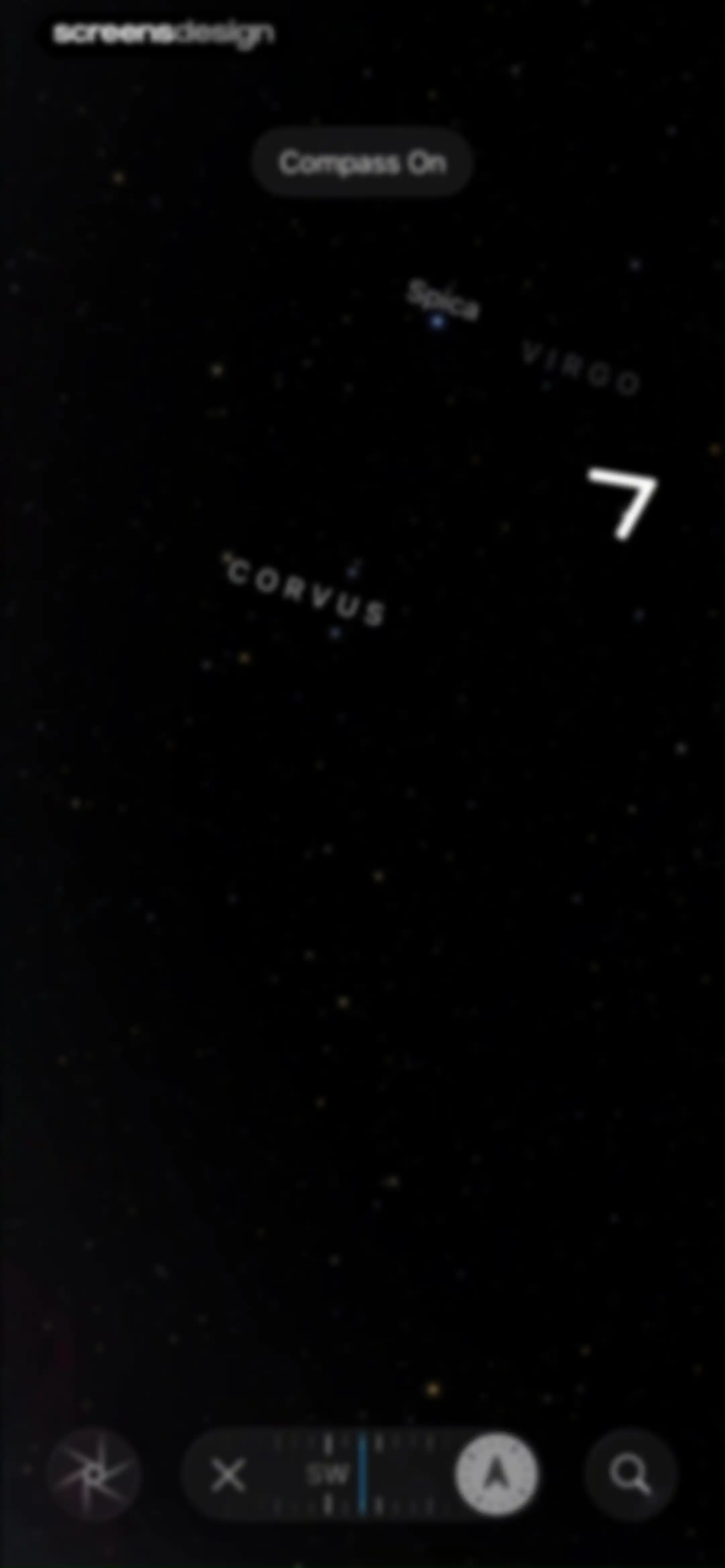 Sky Guide screen 49