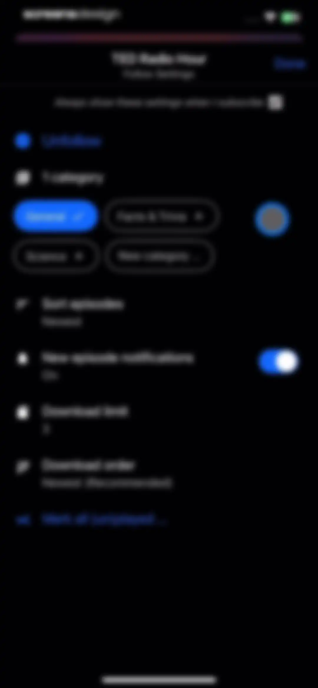 Breaker—The social podcast app screen 53