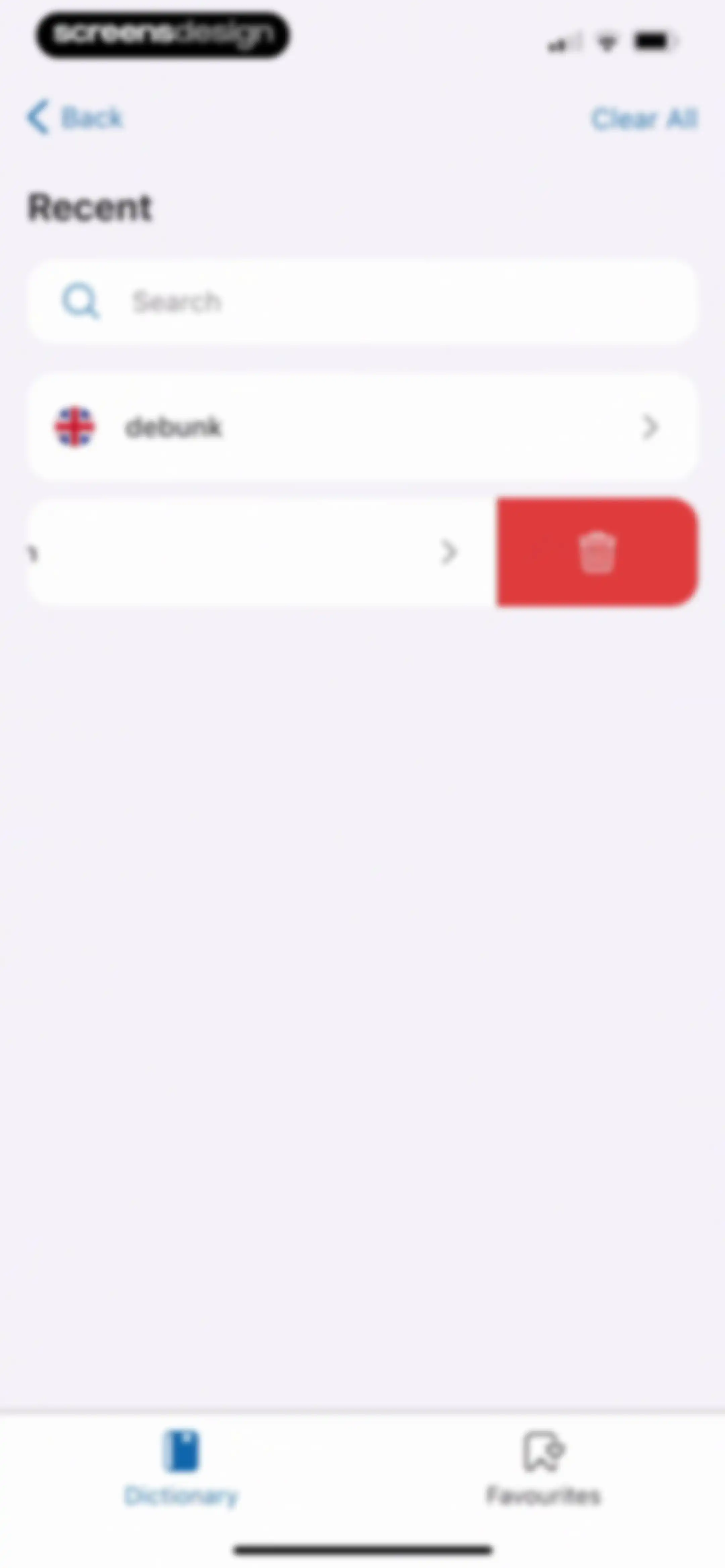 Oxford Dictionary & Thesaurus screen 23