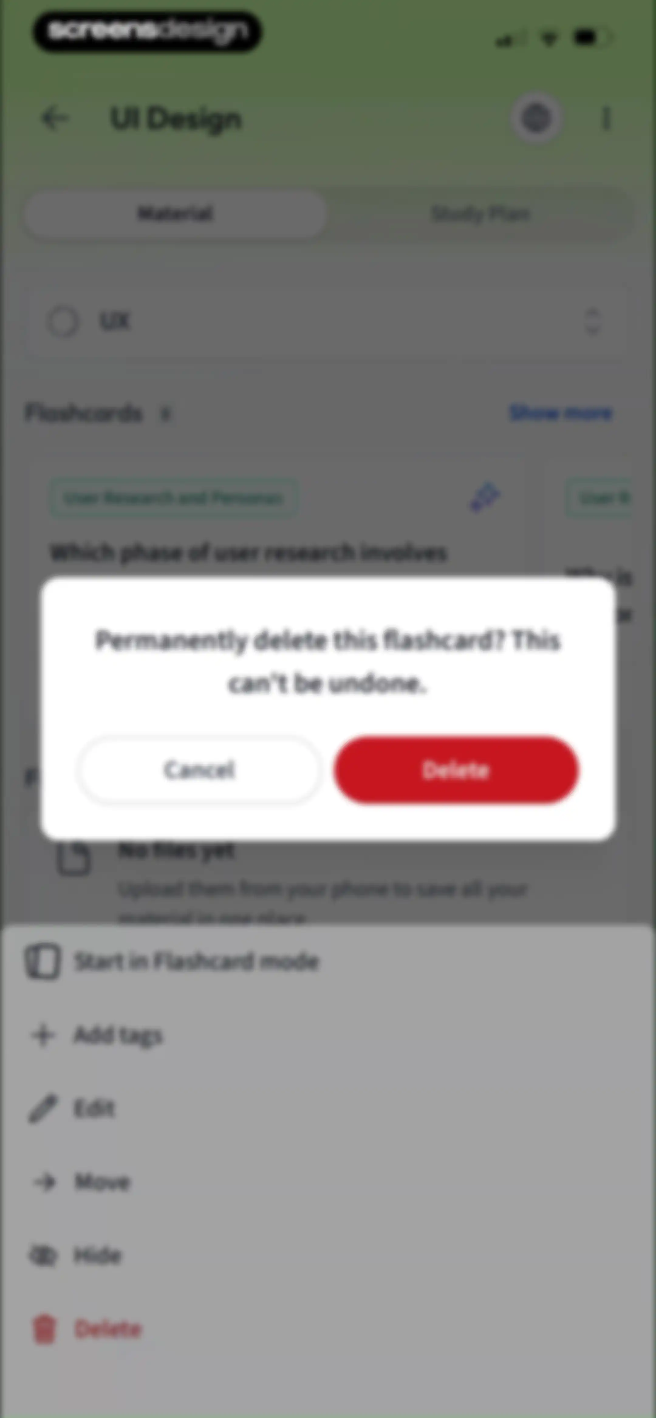 Vaia: AI Flashcards. Study App screen 126