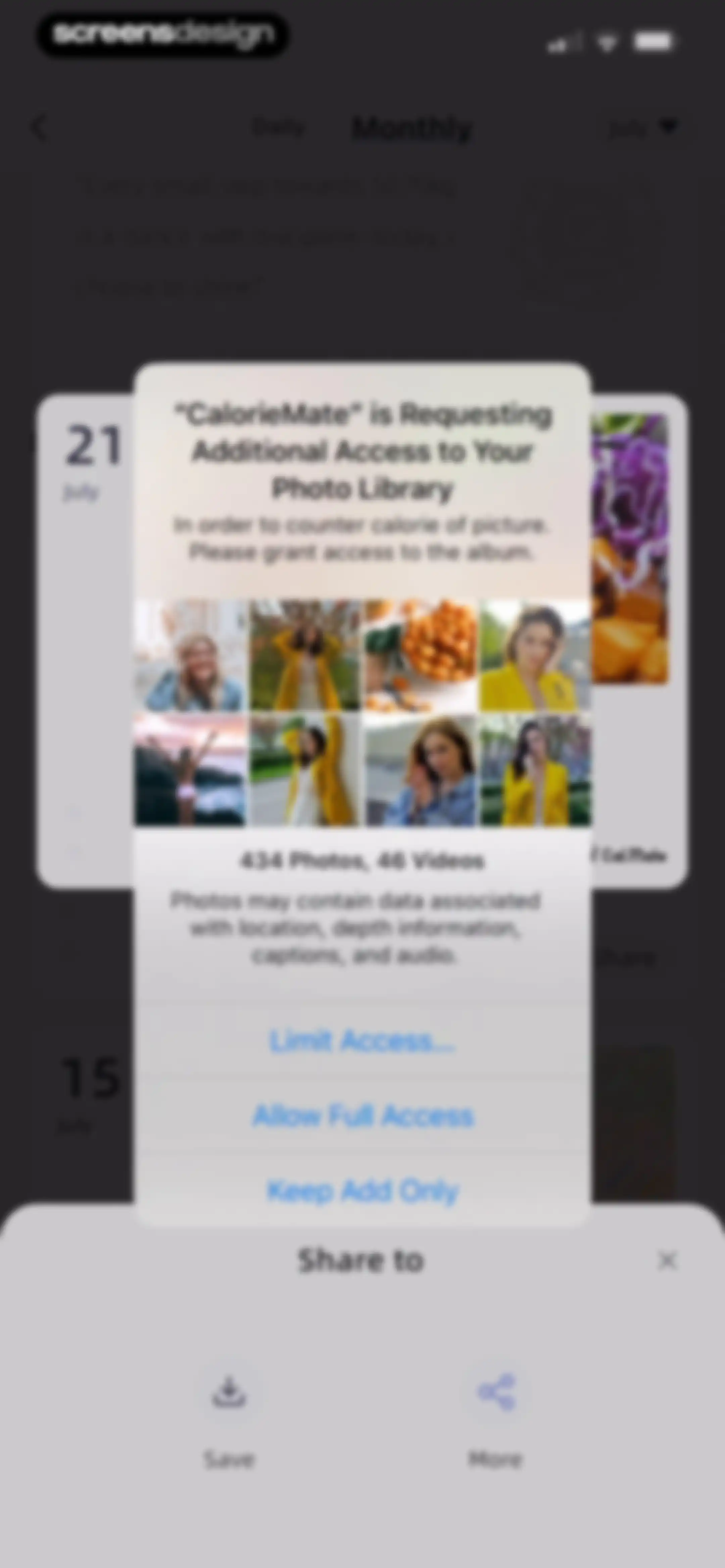 Calorie Tracker-CalorieMate screen 67
