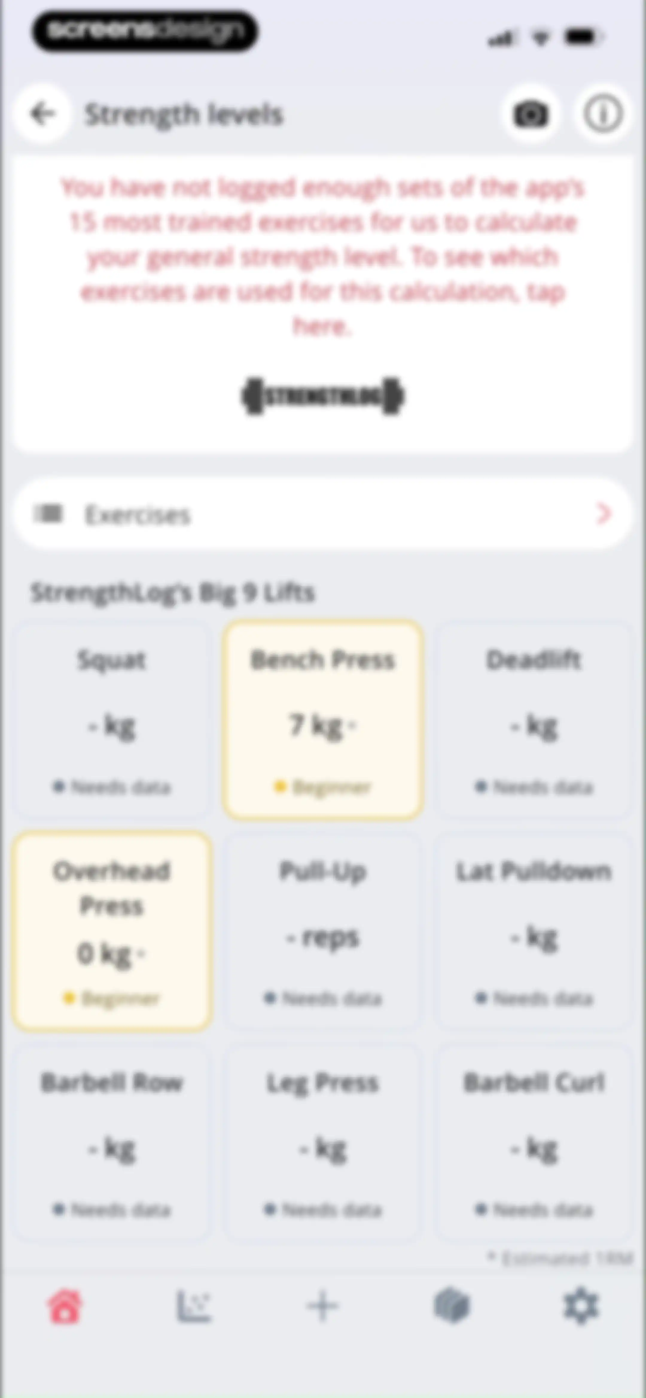 StrengthLog – Workout Tracker screen 107