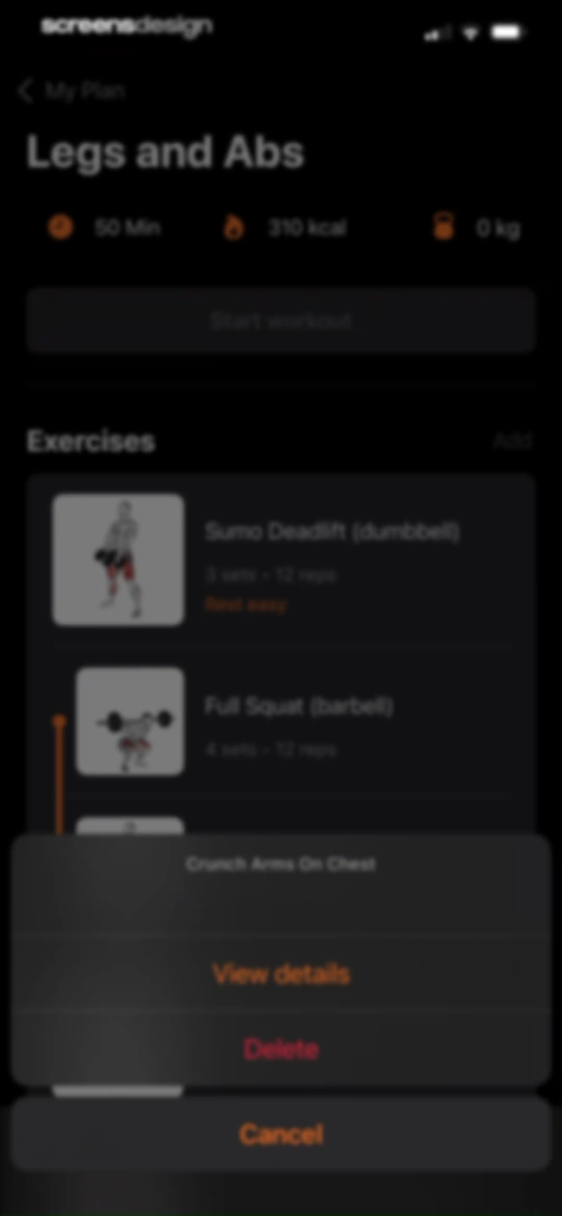 Gym WP - Workout Planner & Log screen 52