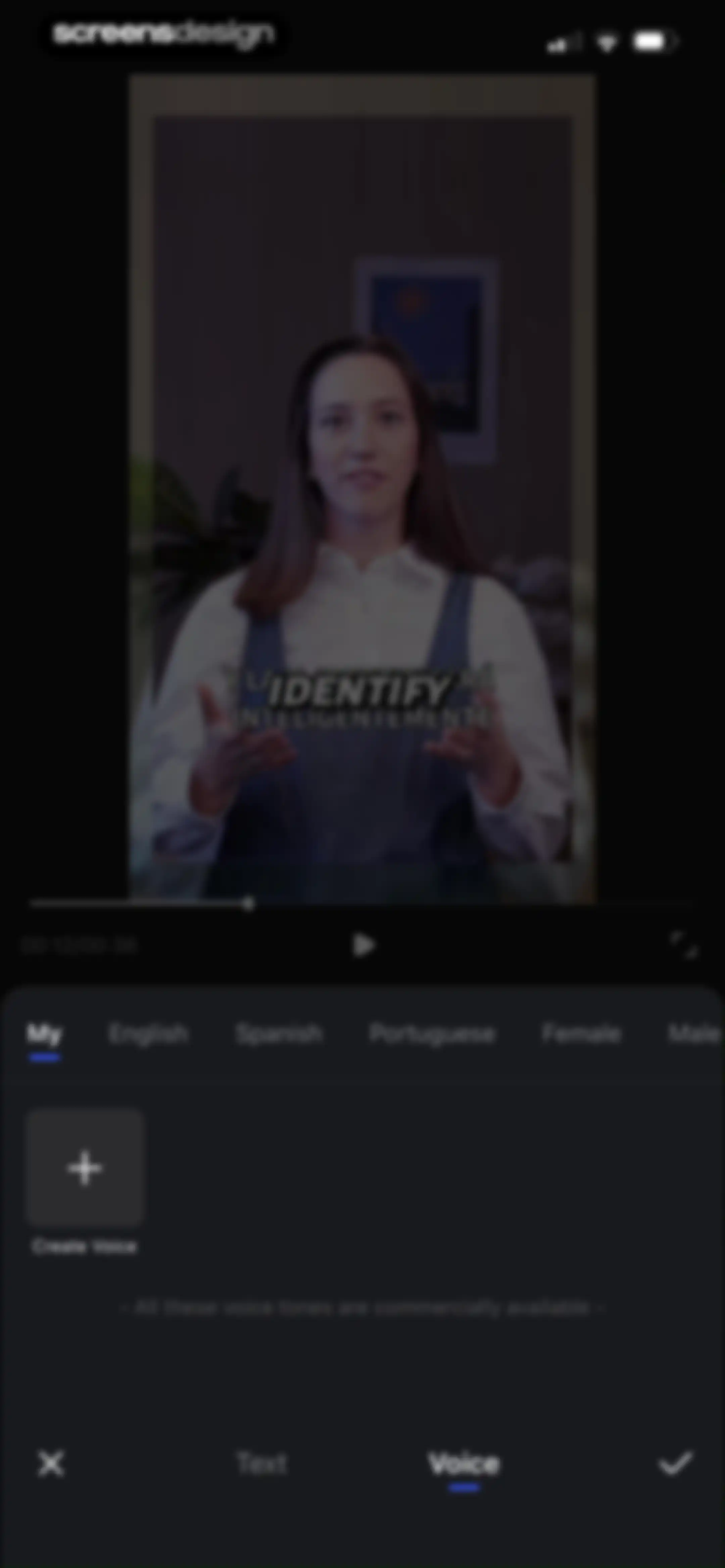 Vmake Labs: create viral video screen 72