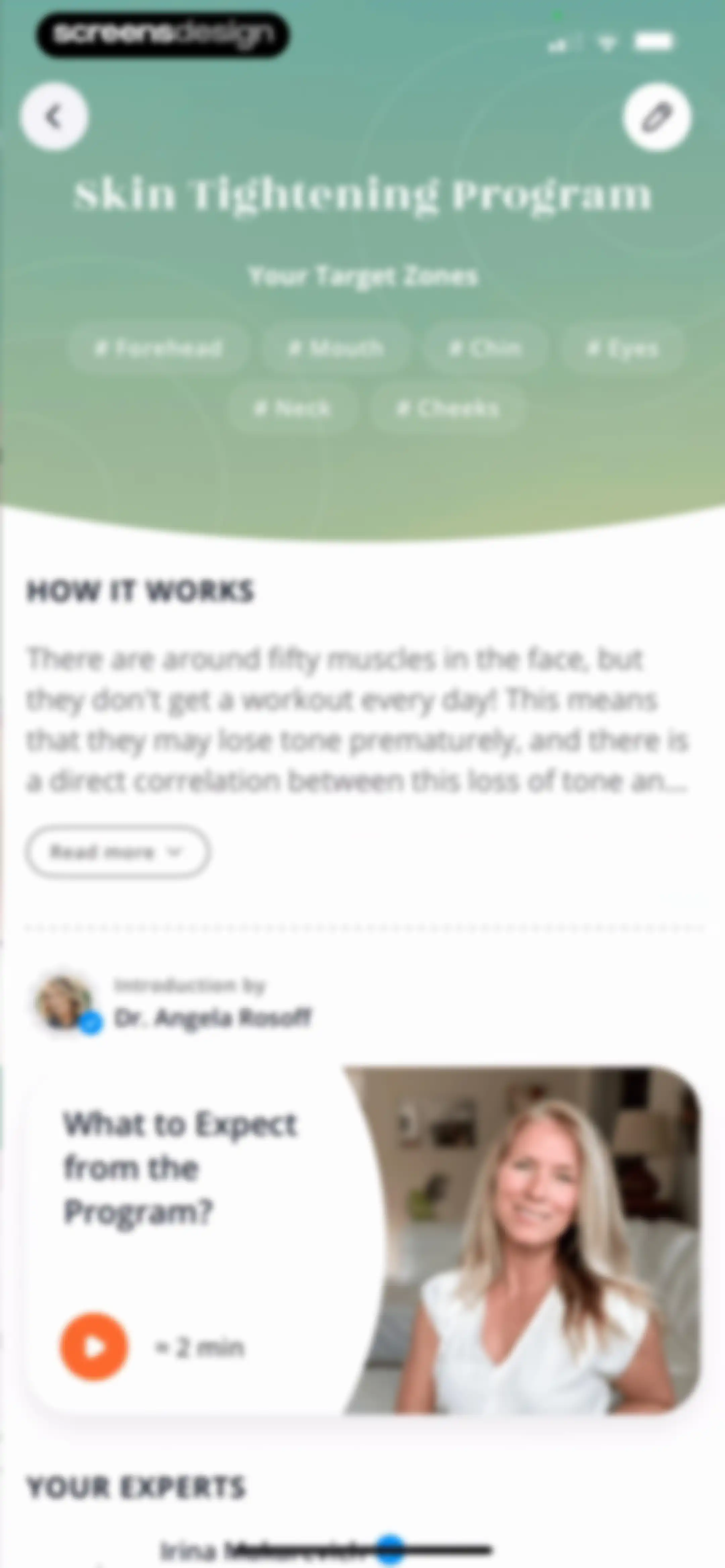 Luvly: Face Yoga Exercises screen 74