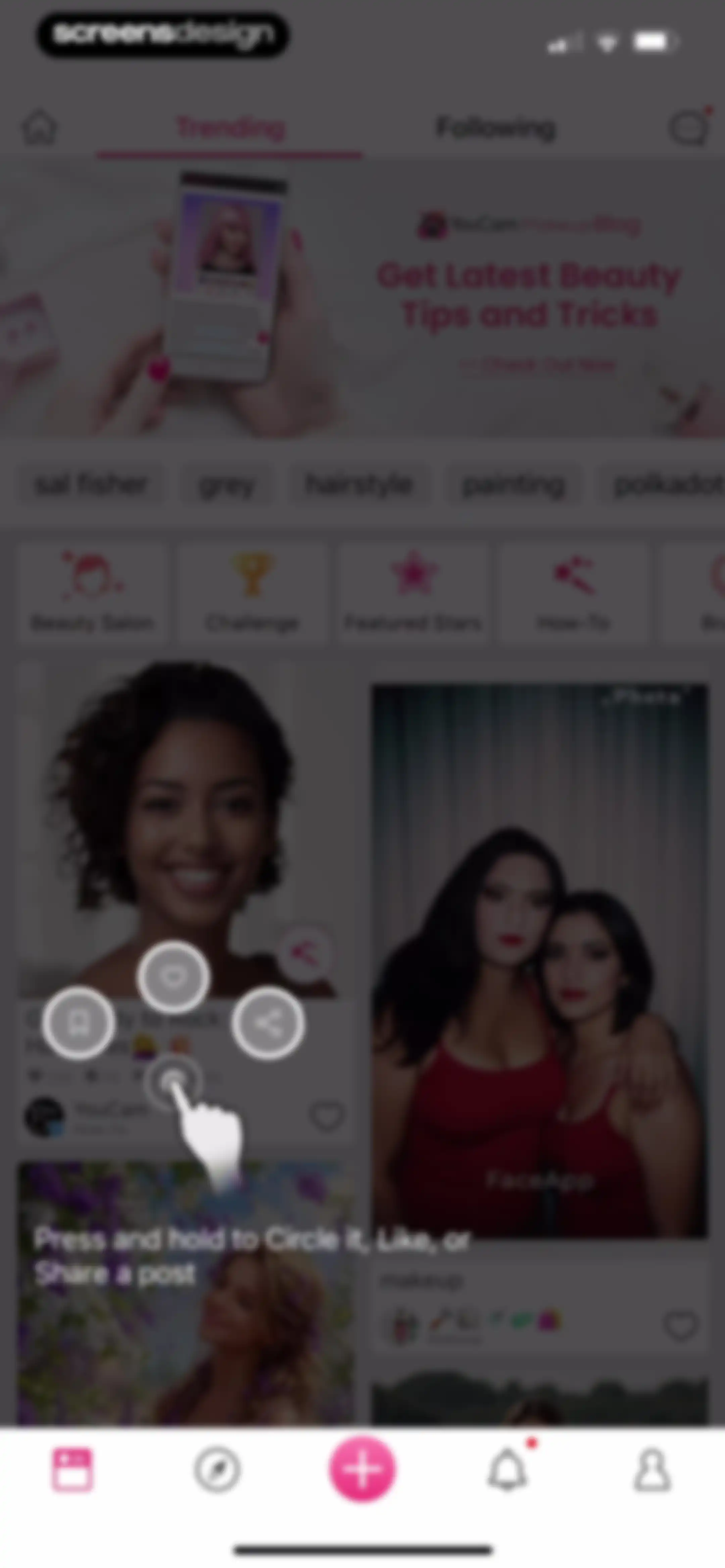 YouCam Makeup: Face Editor screen 73