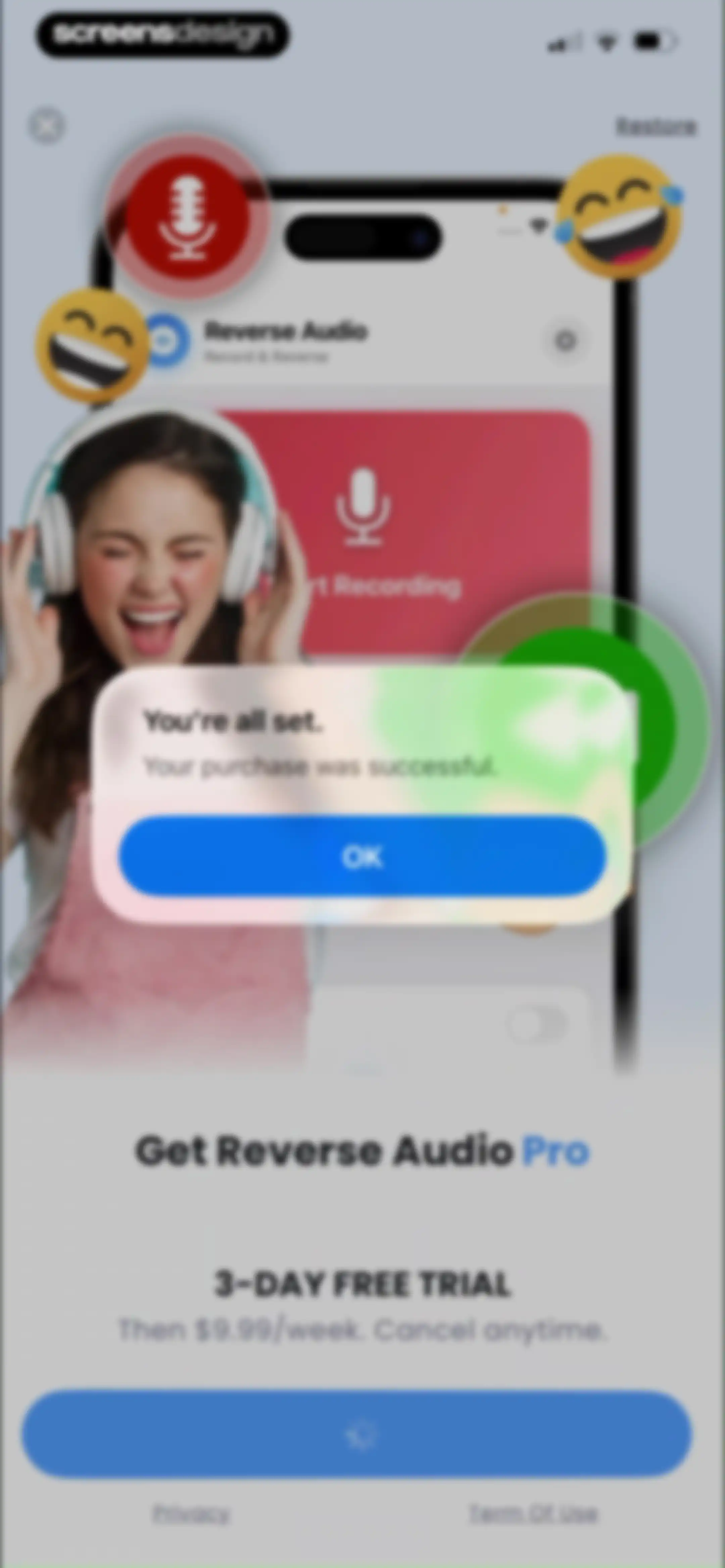 Reverse Audio: Sing Challenge screen 9