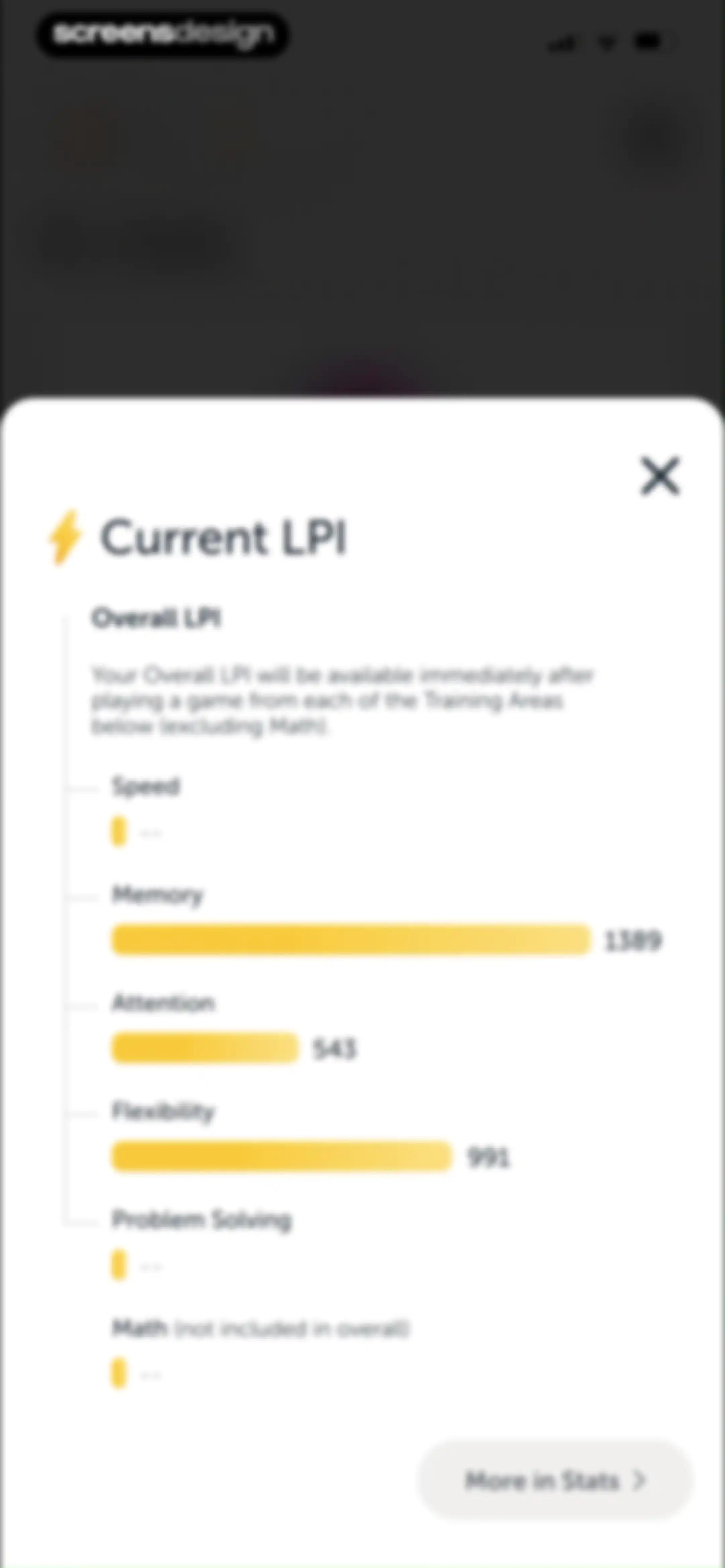 Lumosity: Brain Training Games screen 89