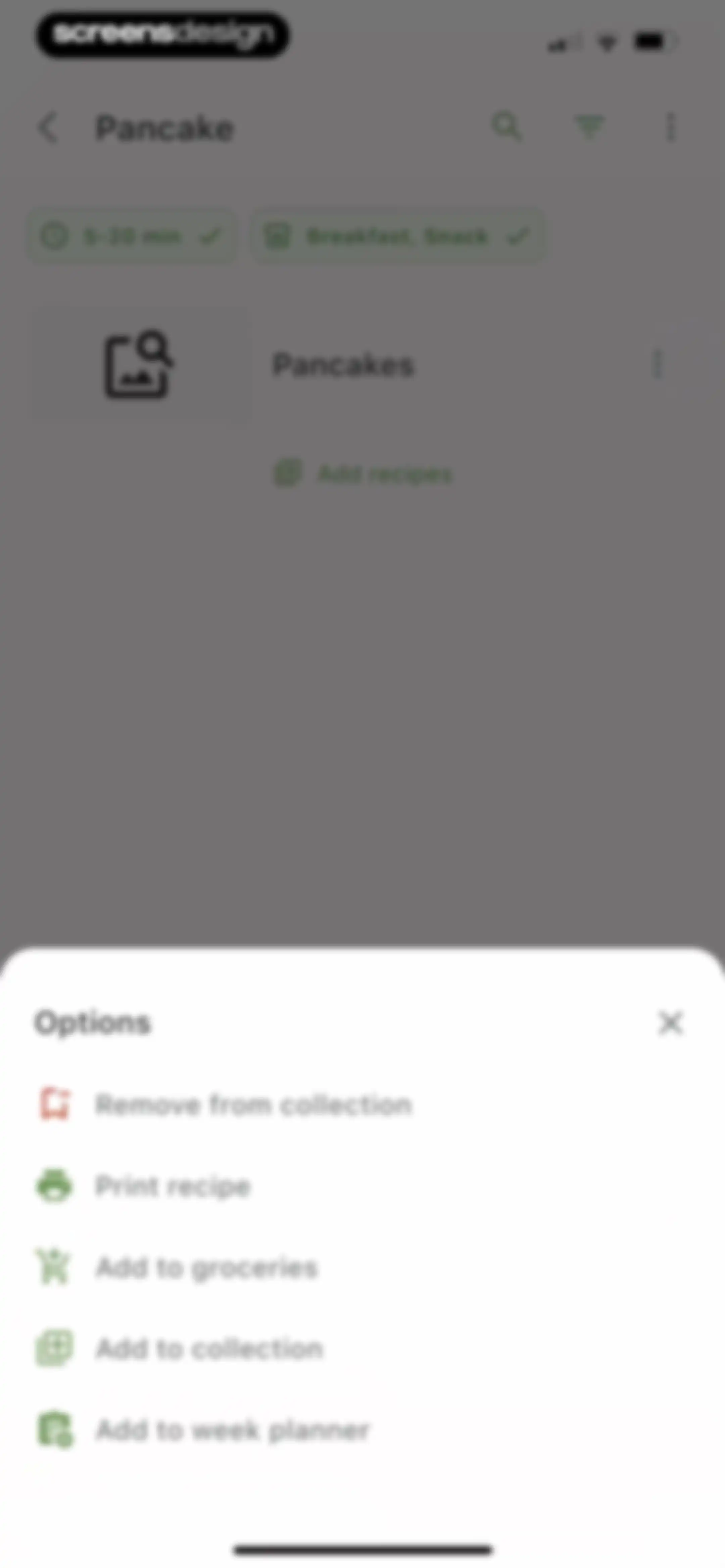 All My Meals - Keep Recipes screen 63