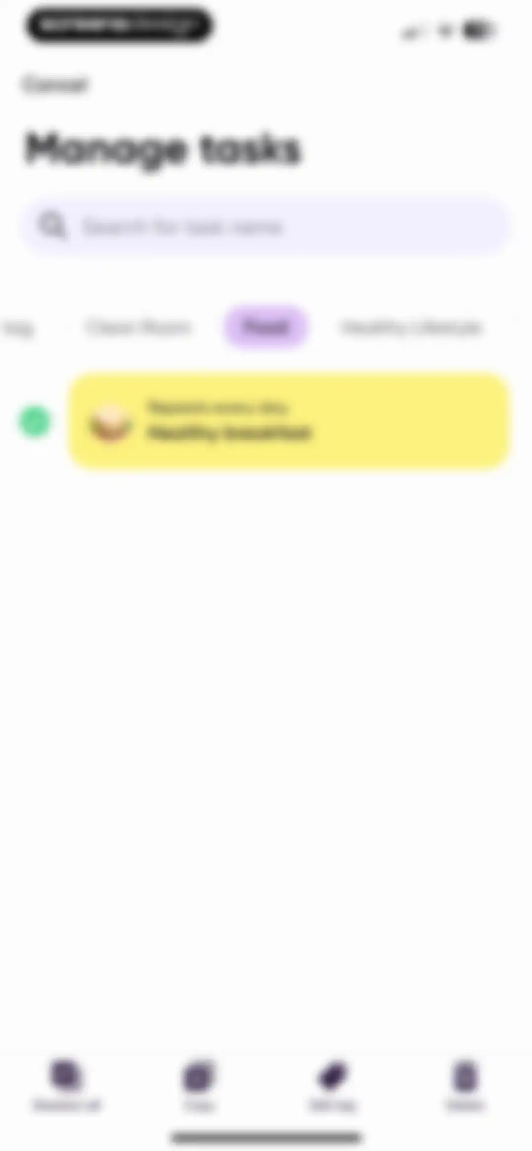 Me+ Lifestyle Routine screen 95