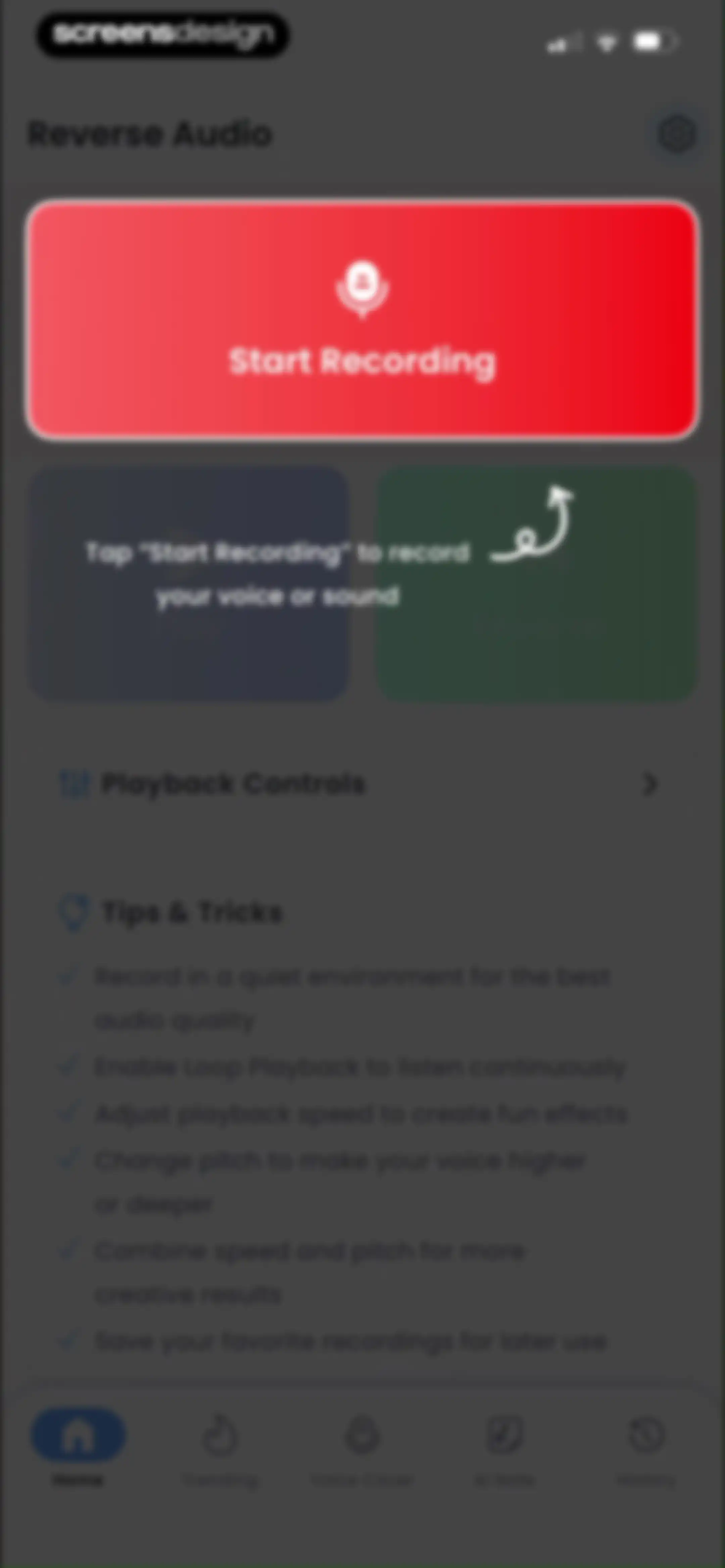 Reverse Audio: Sing Challenge screen 10