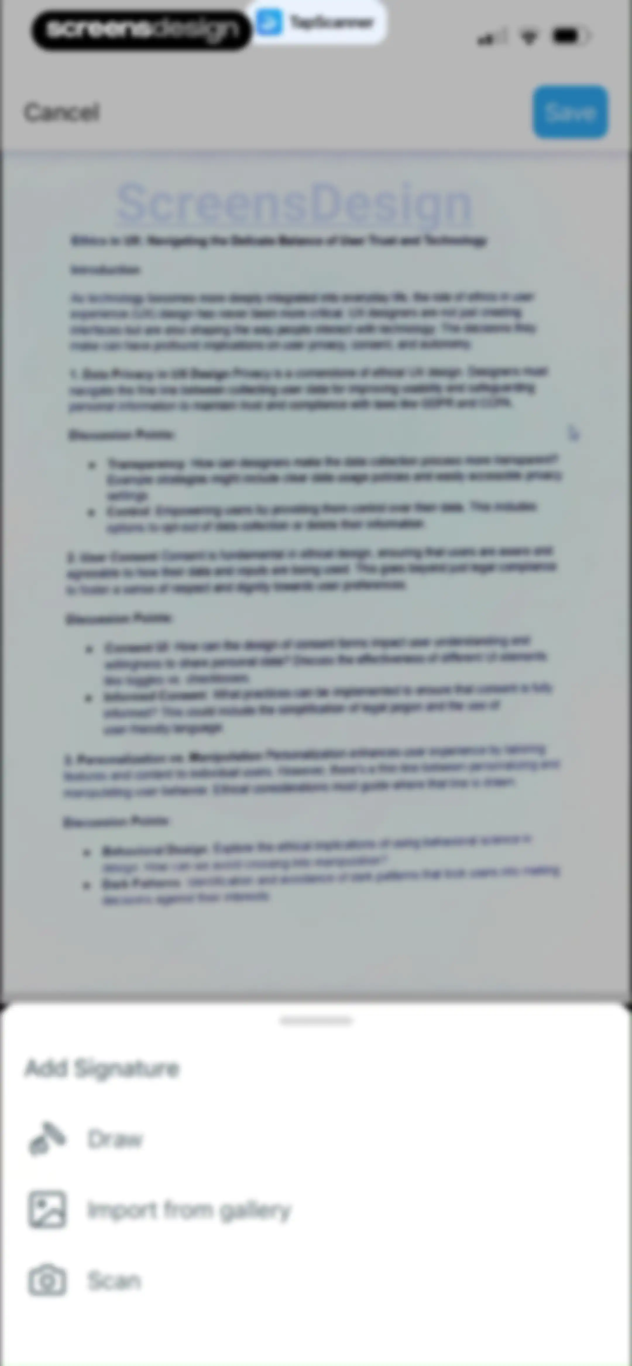 PDF Scanner App: TapScanner screen 40