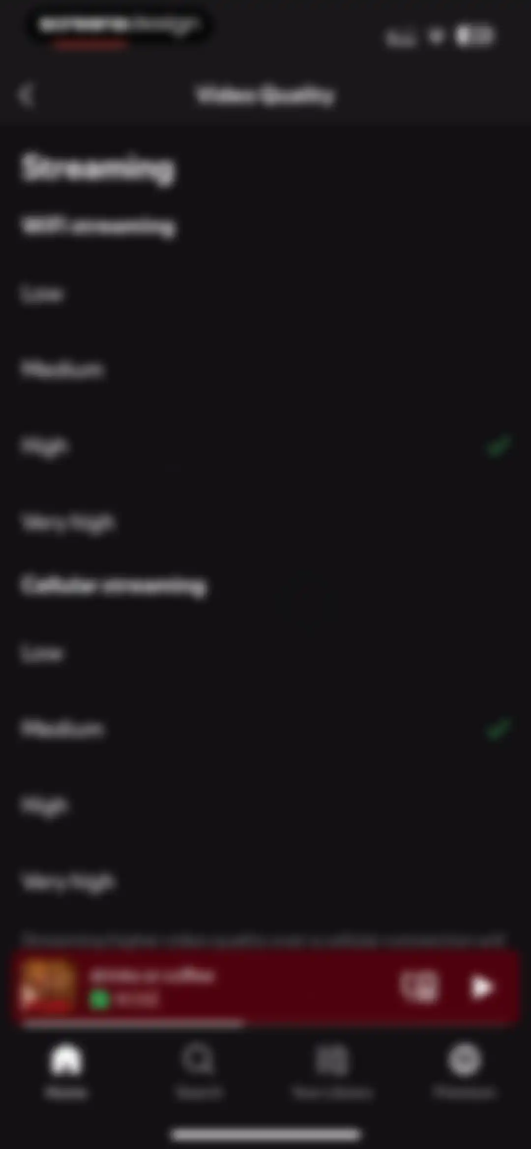 Spotify: Music and Podcasts screen 154