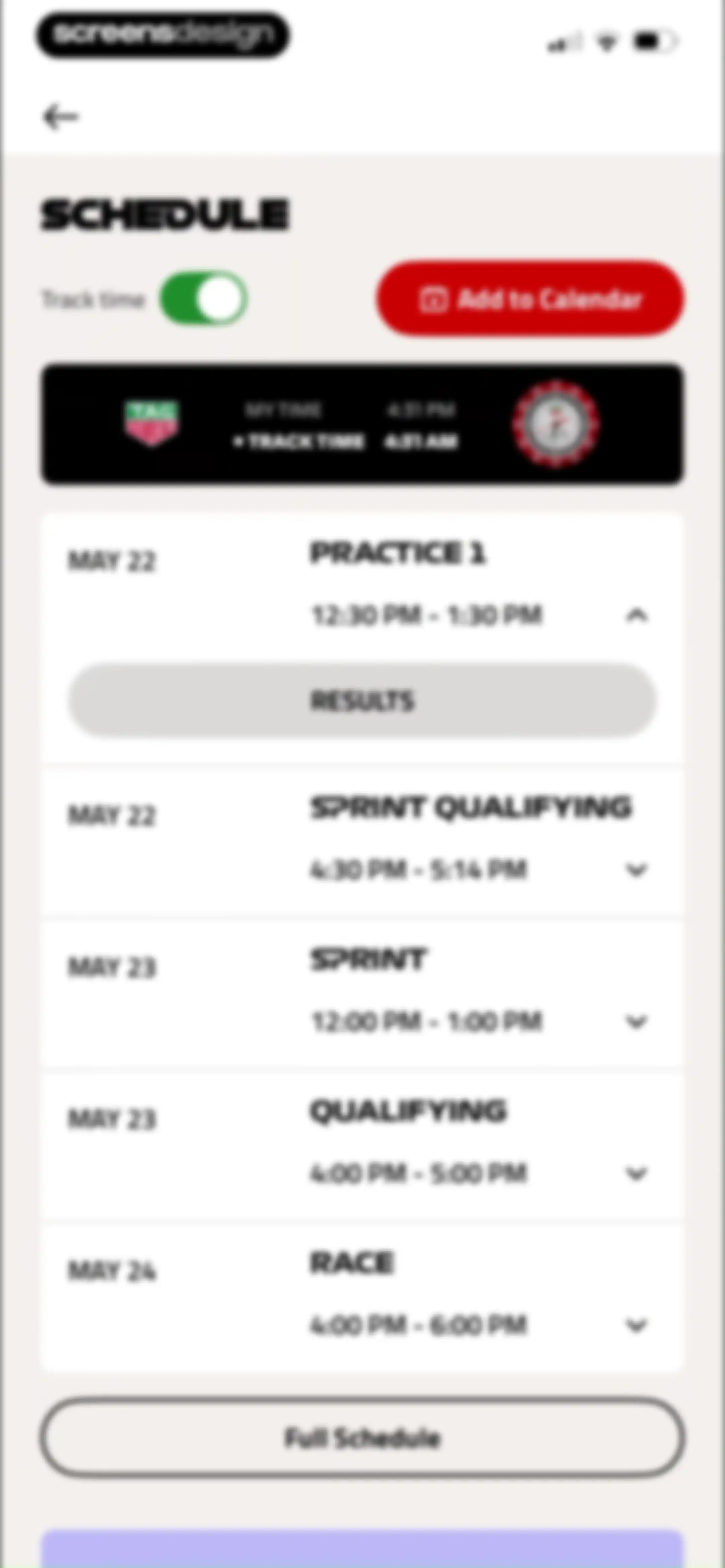 Formula 1® screen 42