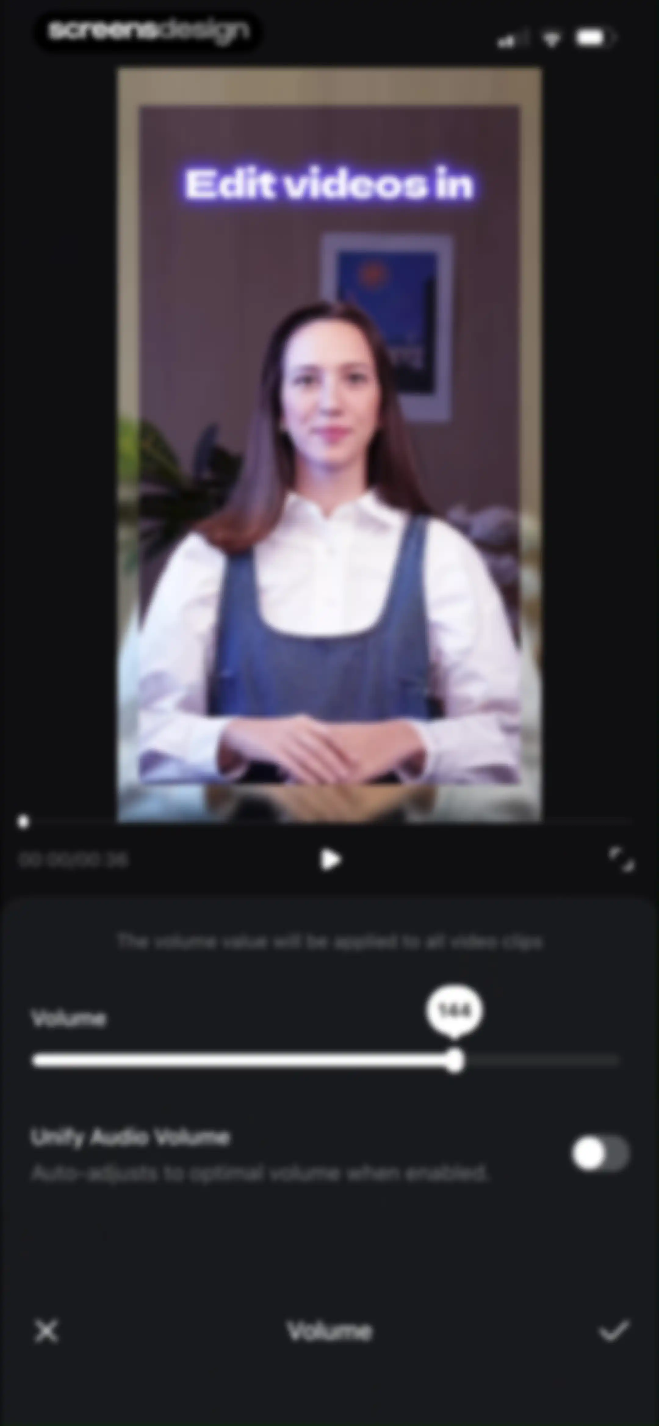 Vmake Labs: create viral video screen 64