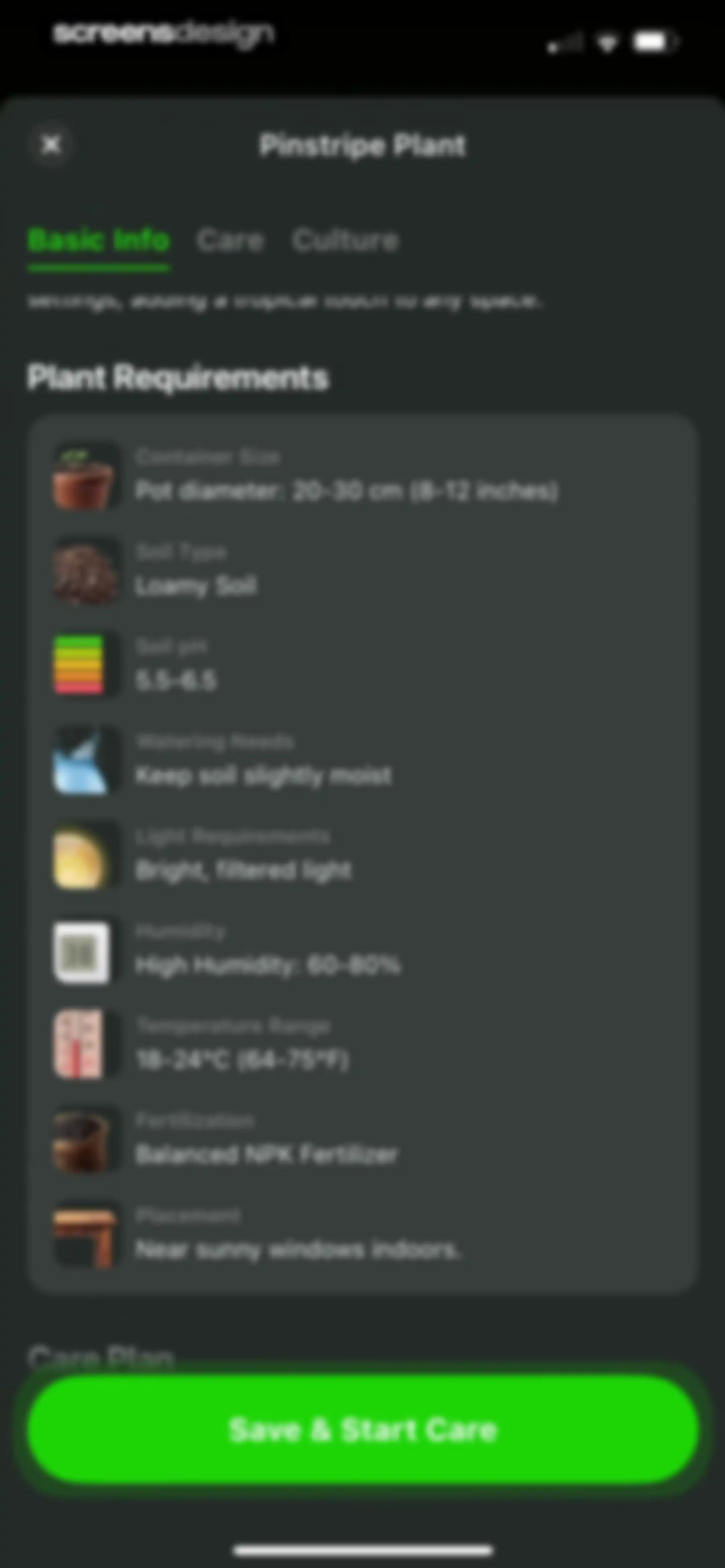 Plant Identifier & Care App screen 26
