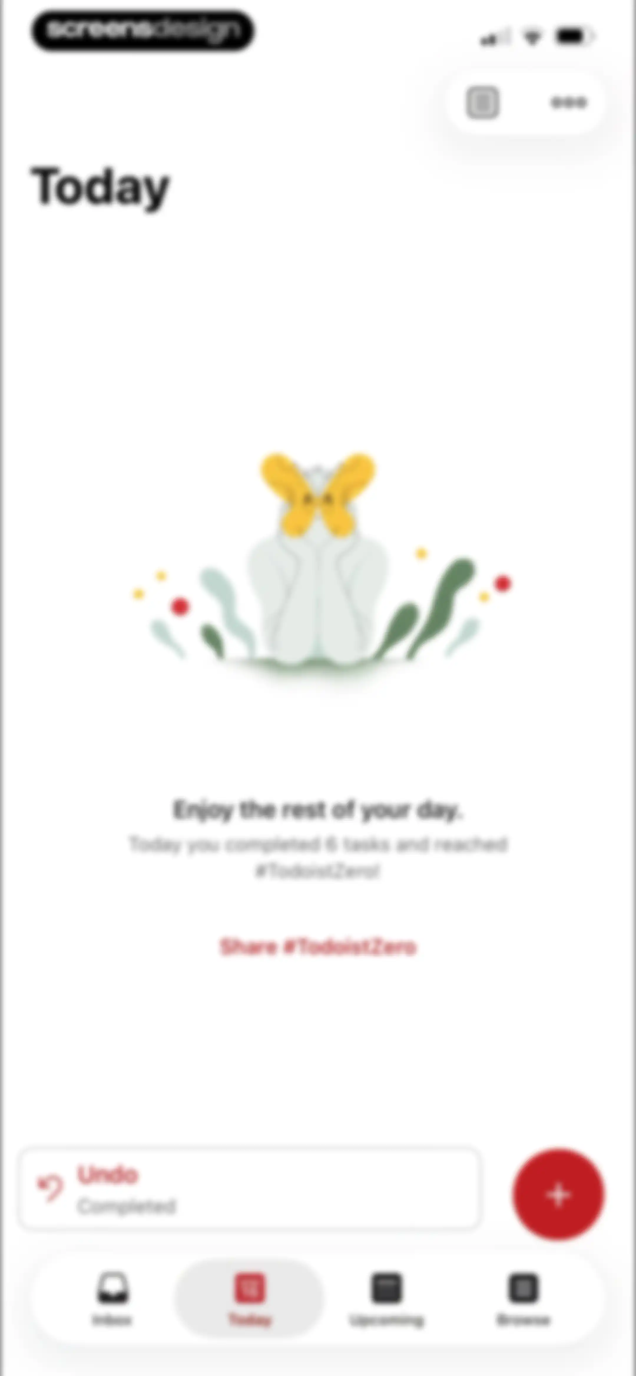 Todoist: To Do List & Calendar screen 107