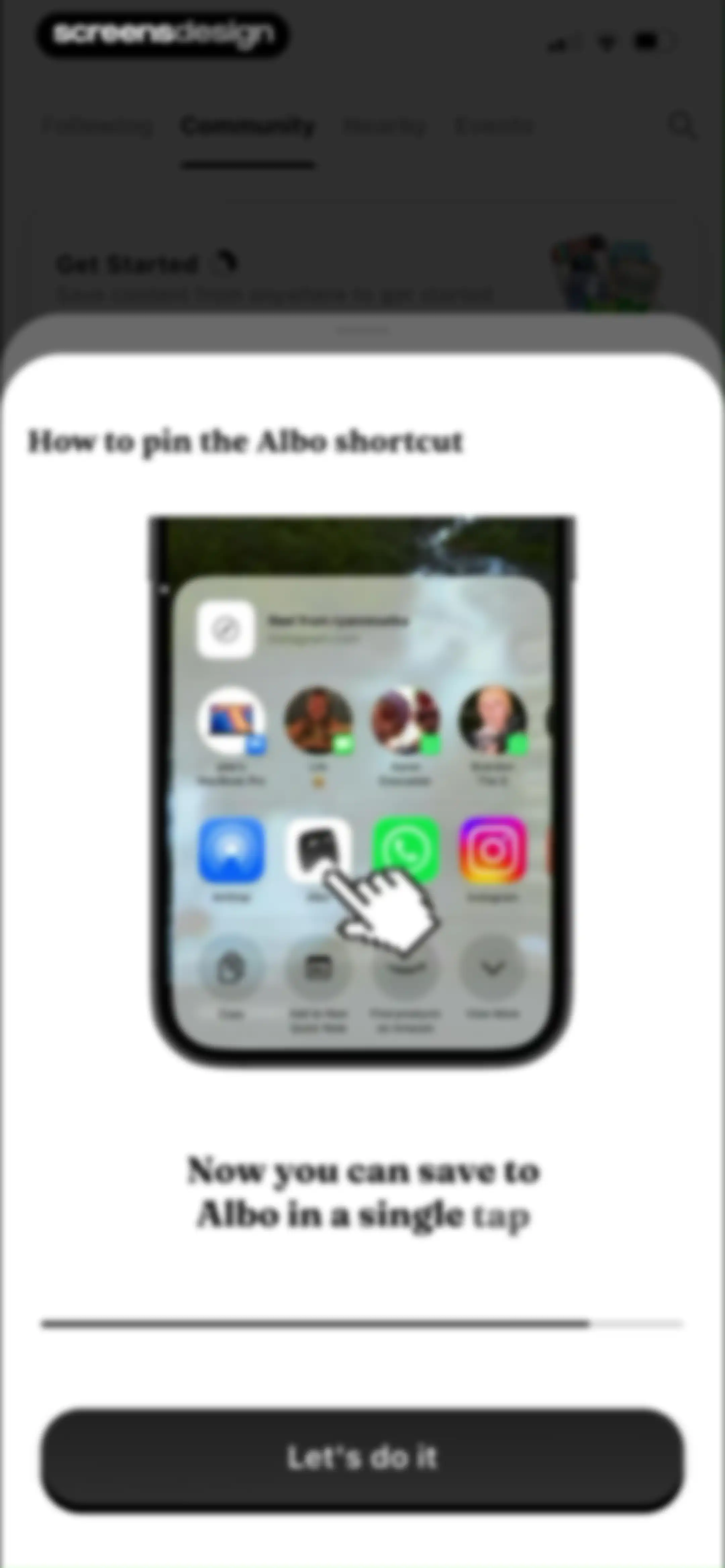 Albo: Save & Organize screen 153