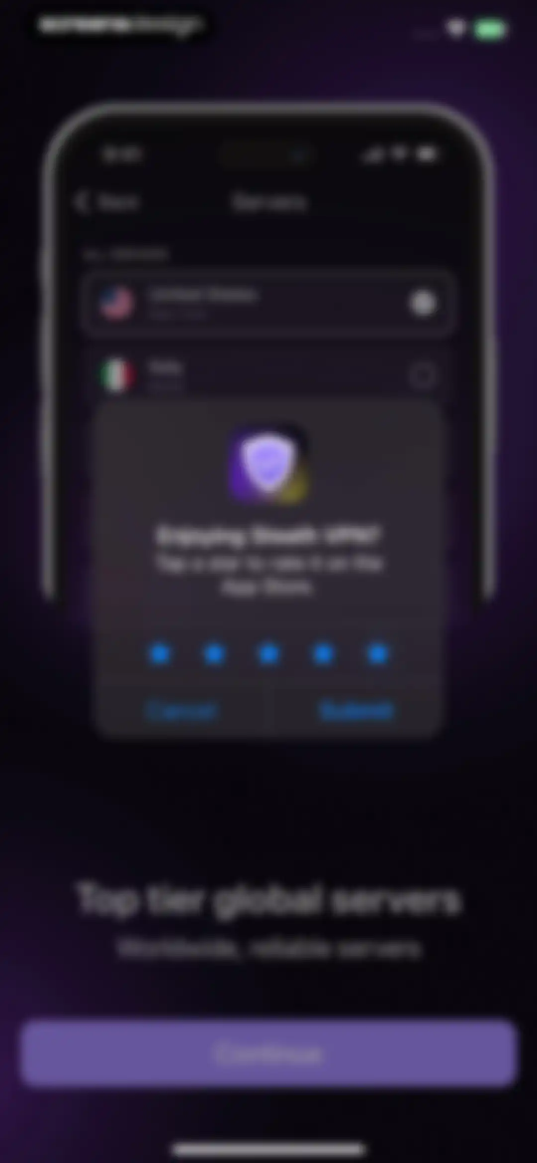 Stealth VPN & Secure Proxy screen 3