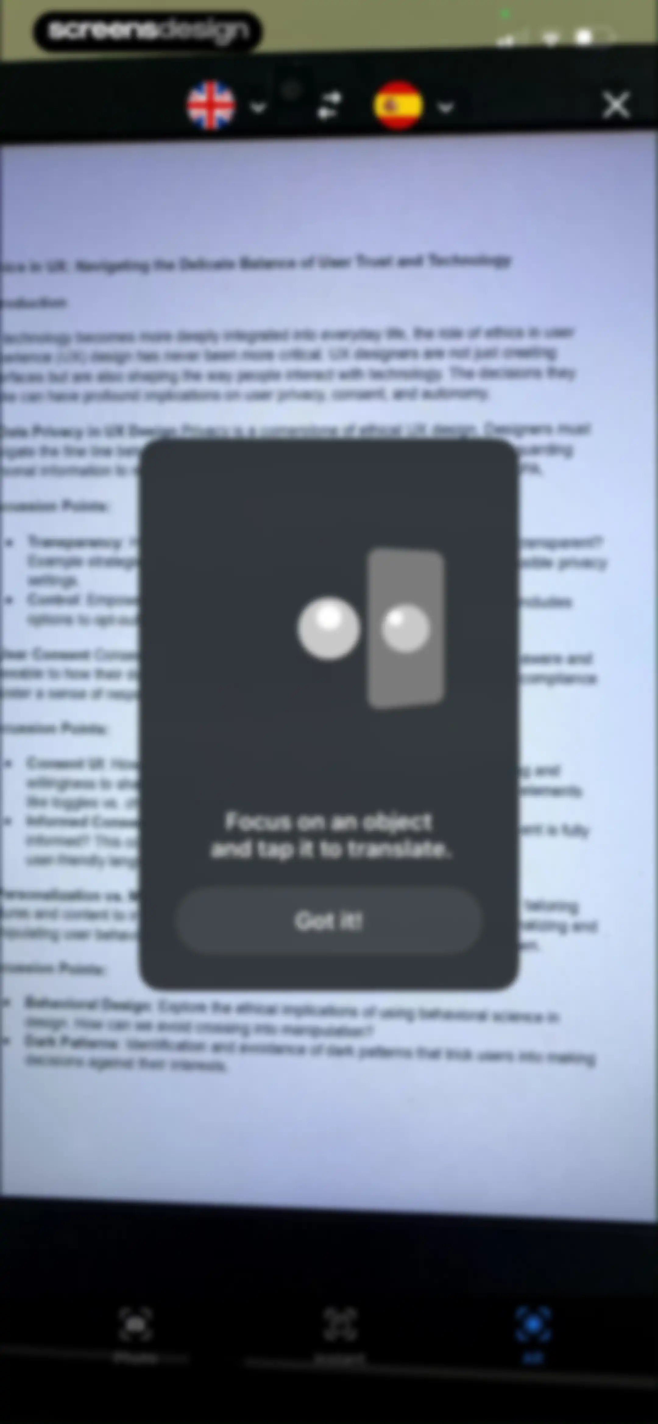 Voice Translator: AI Translate screen 32