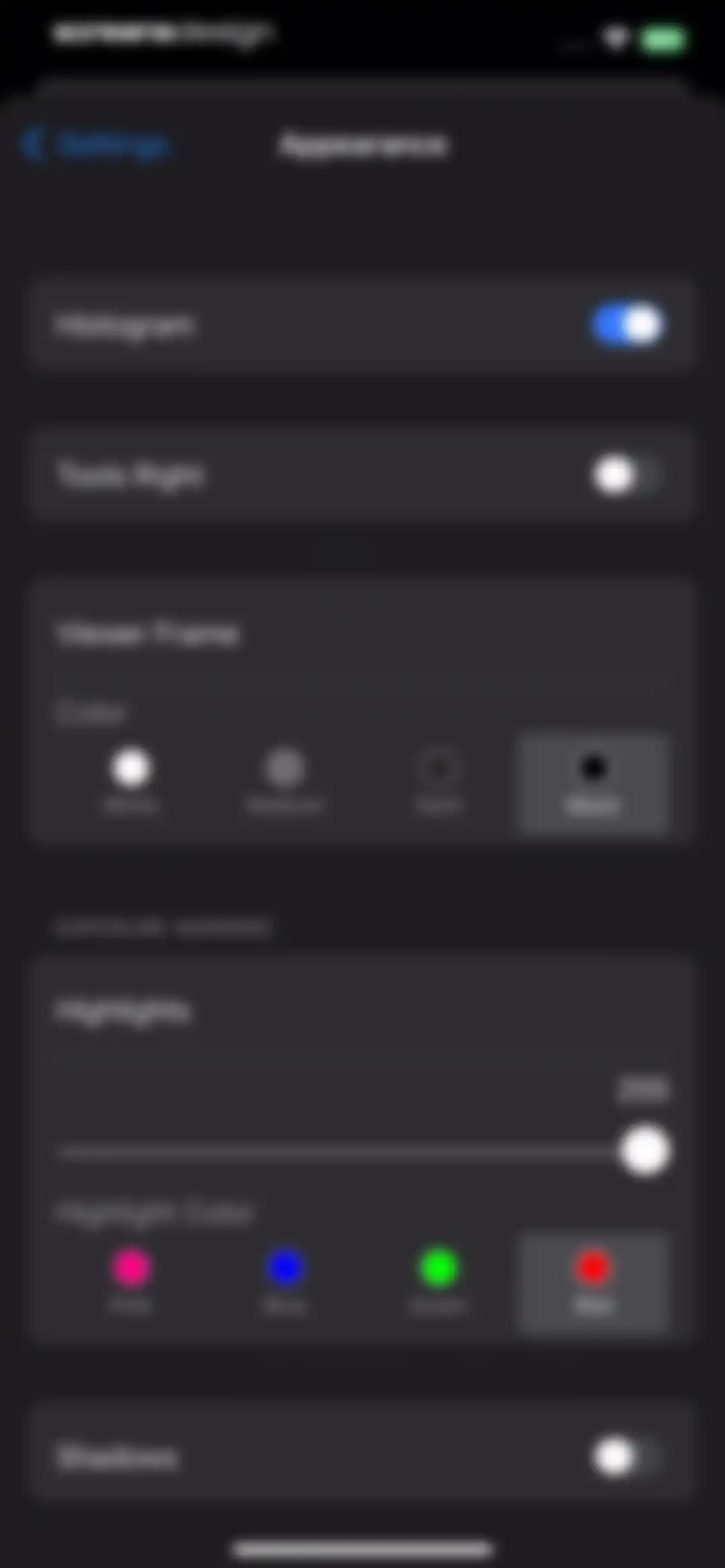 Capture One screen 66