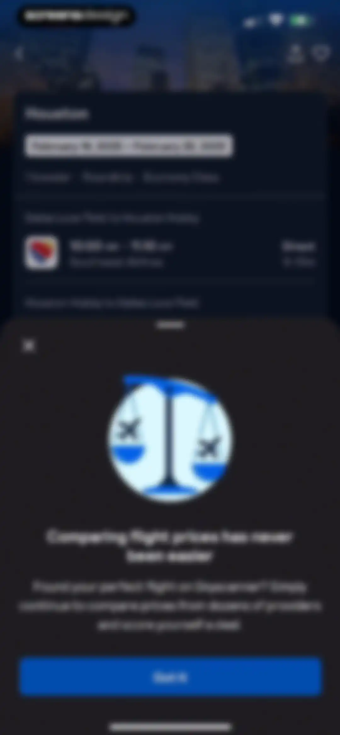 Skyscanner Flights & Travel screen 24