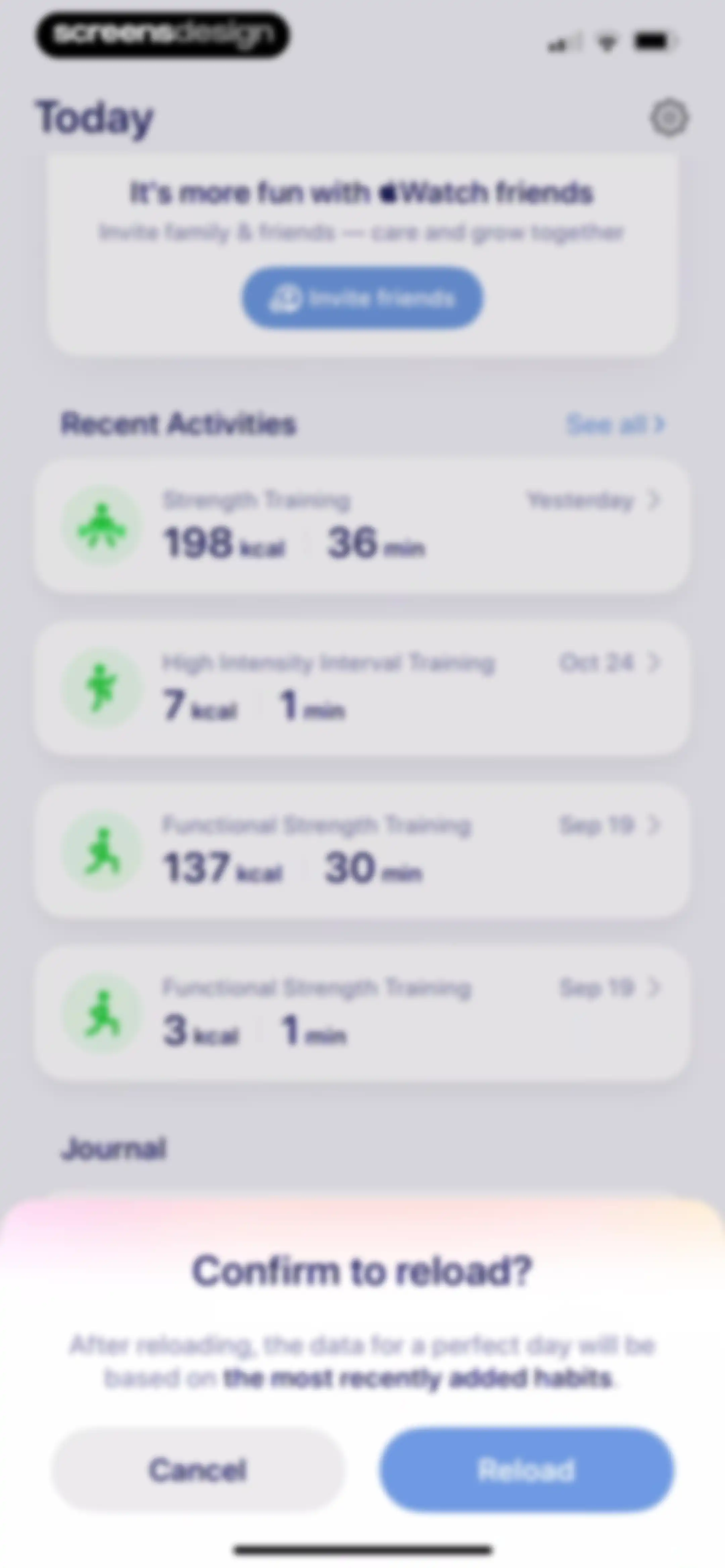 Grow: Health & Fitness screen 91