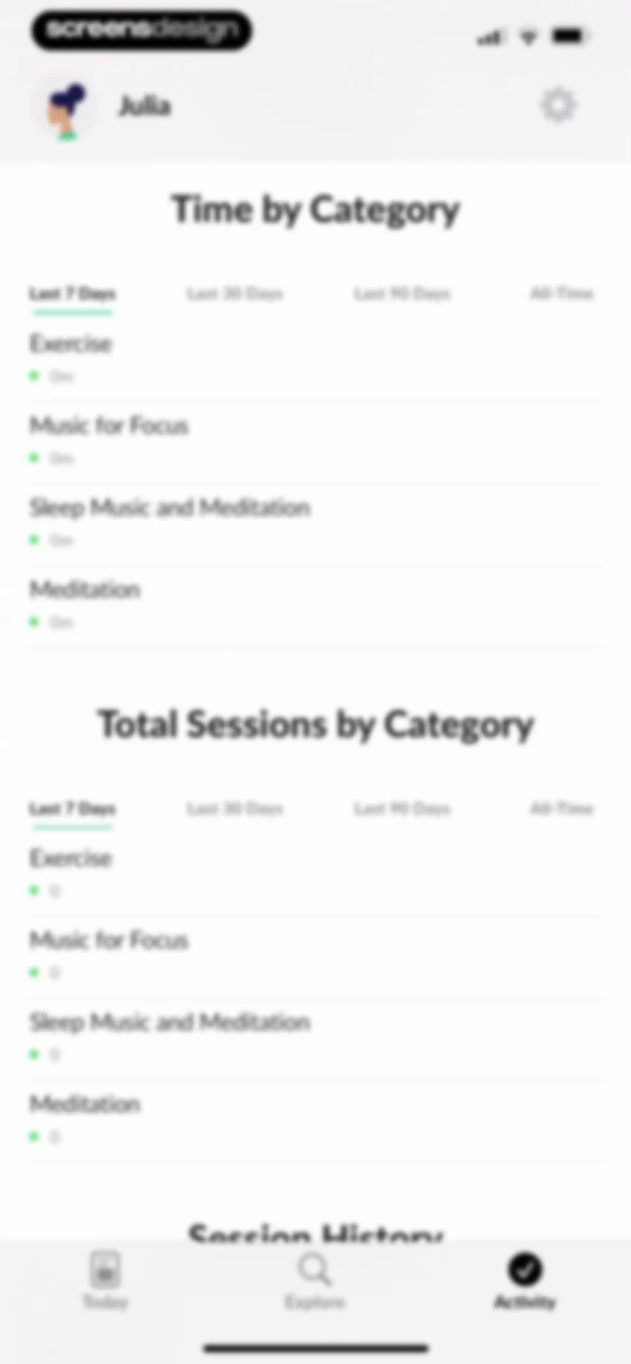 Asana Rebel: Get in Shape screen 100