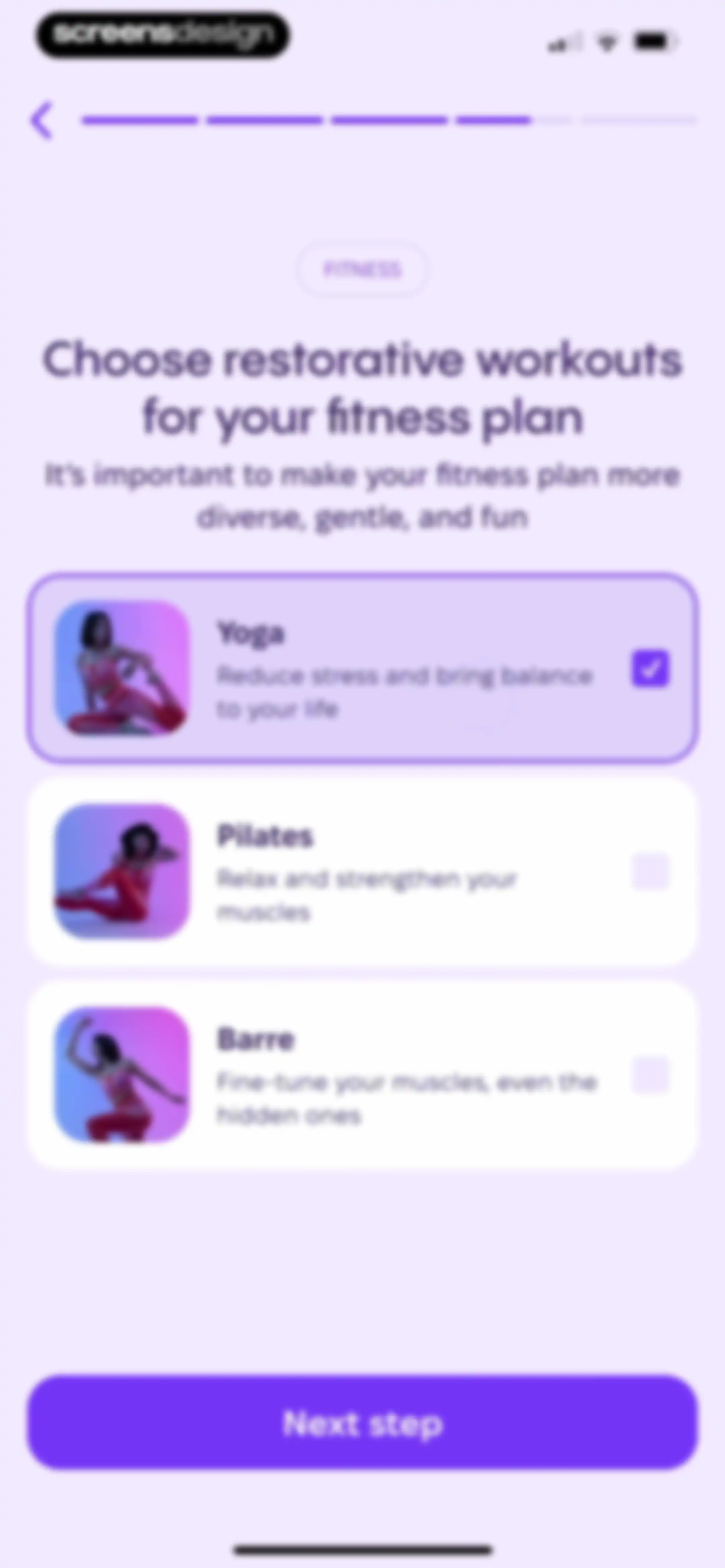 HARNA: Workout & Fitness screen 39