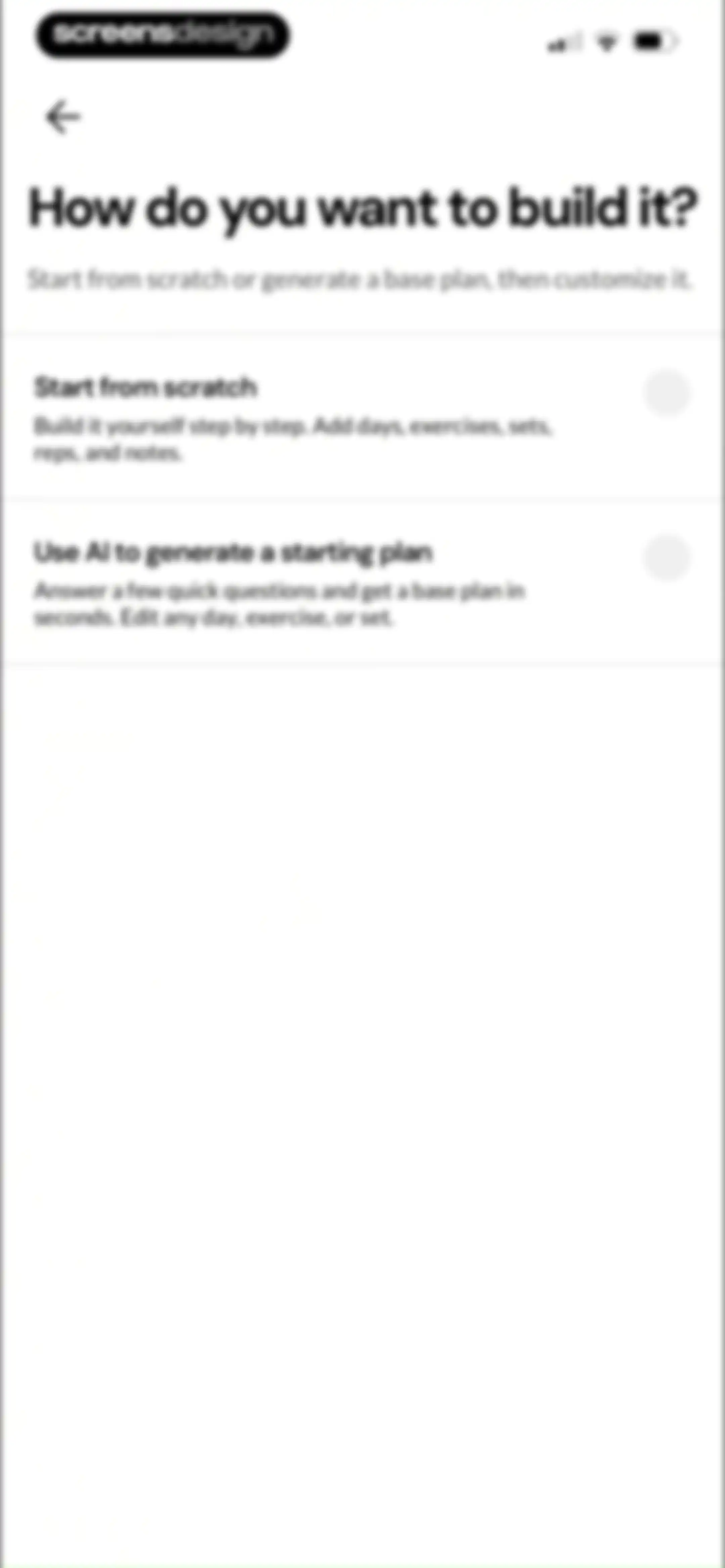 Boostcamp: Workout Programs screen 108