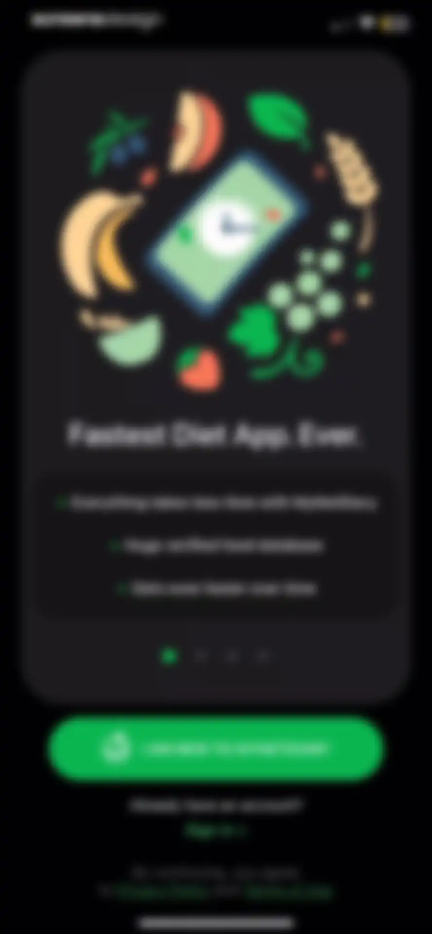 Calorie Counter PRO MyNetDiary screen 2