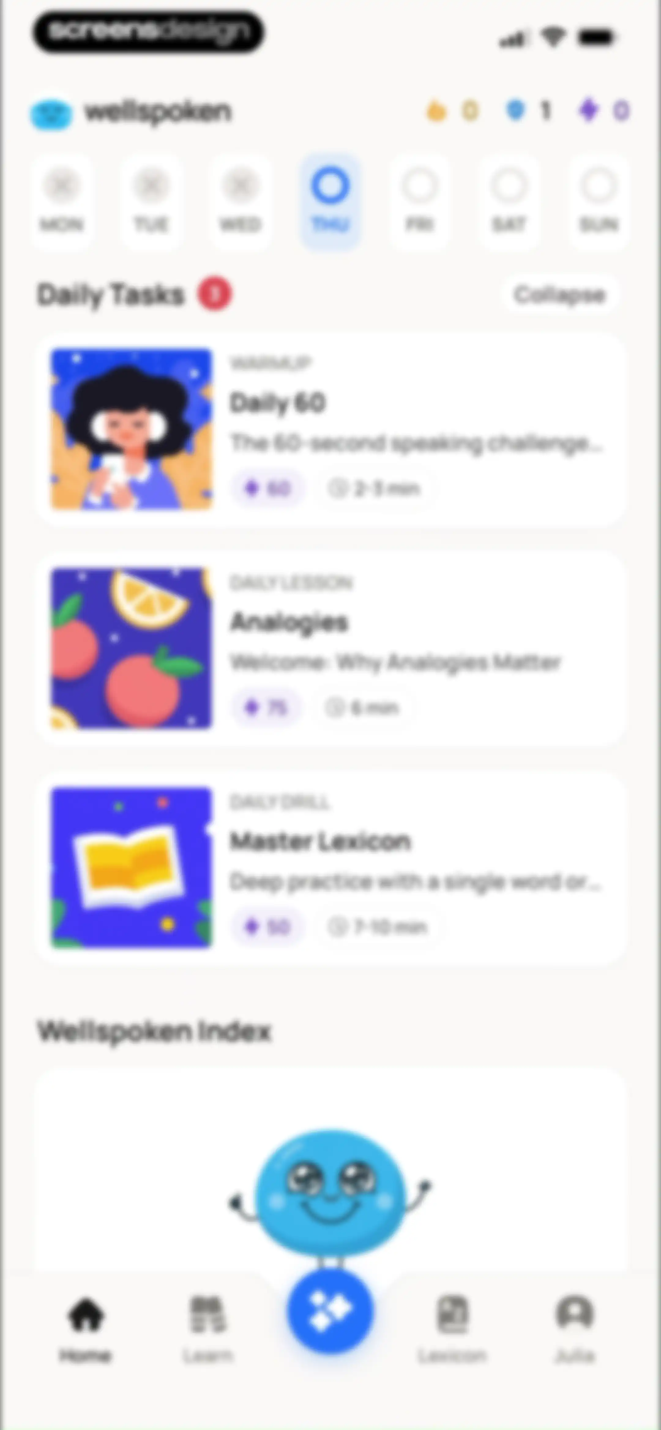 Wellspoken: Articulation Coach screen 79