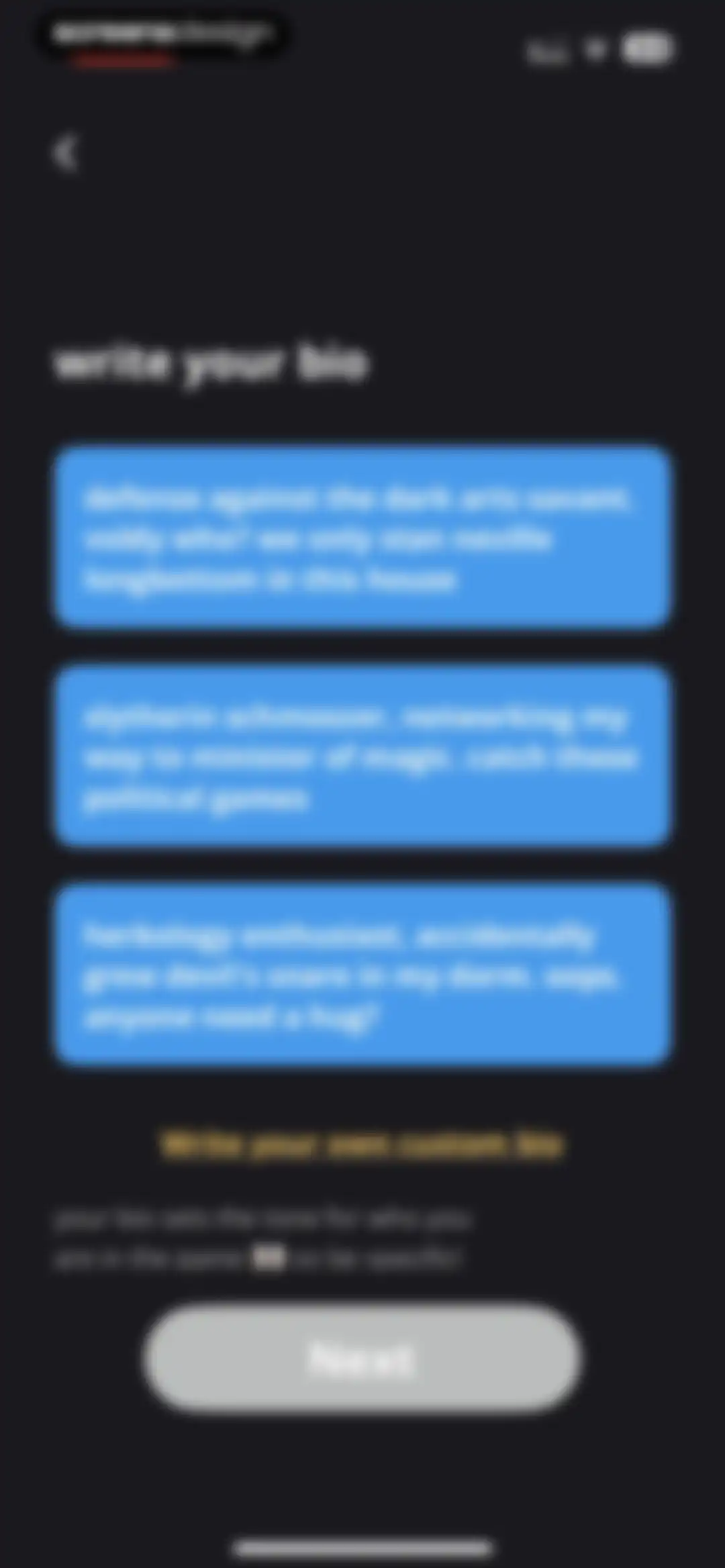 status - sims but social media screen 12