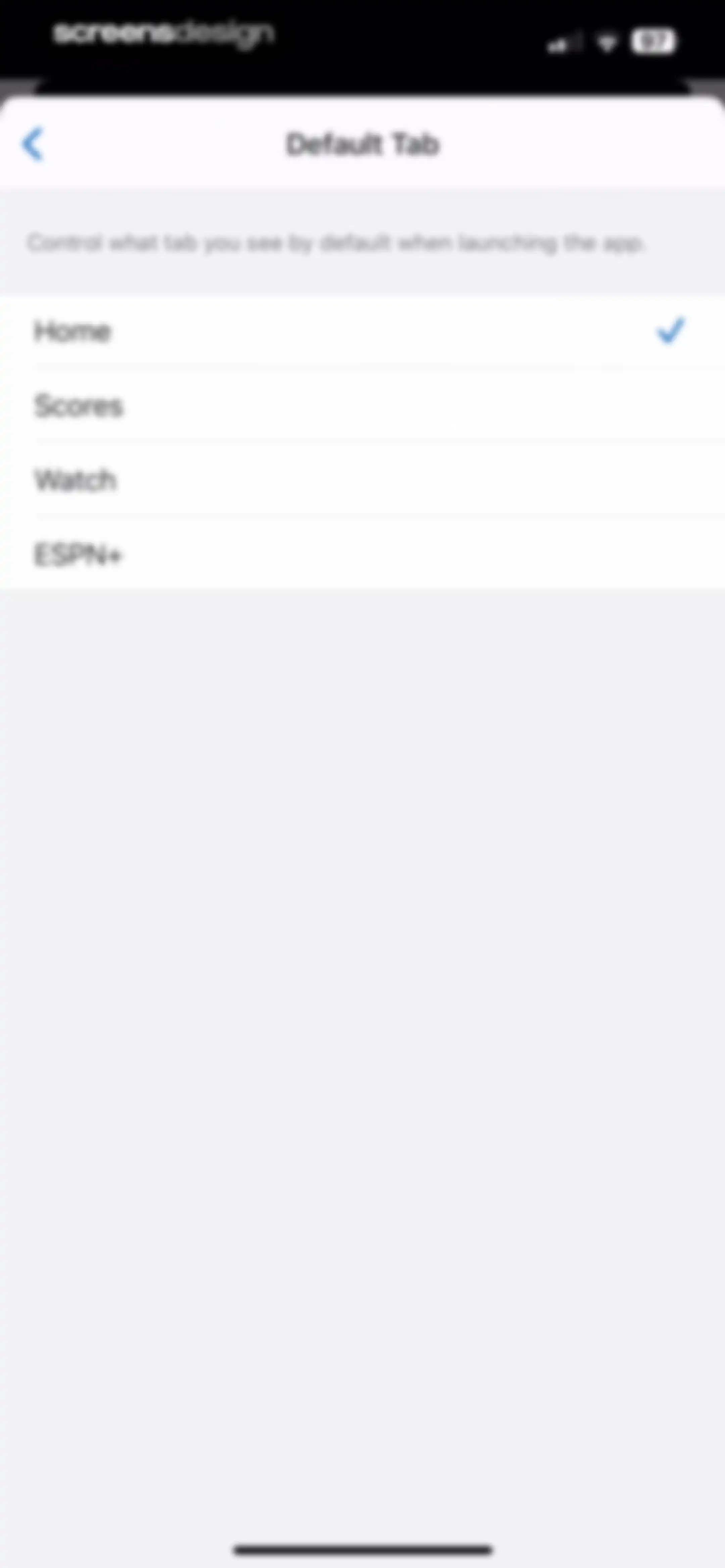 ESPN: Live Sports & Scores screen 119