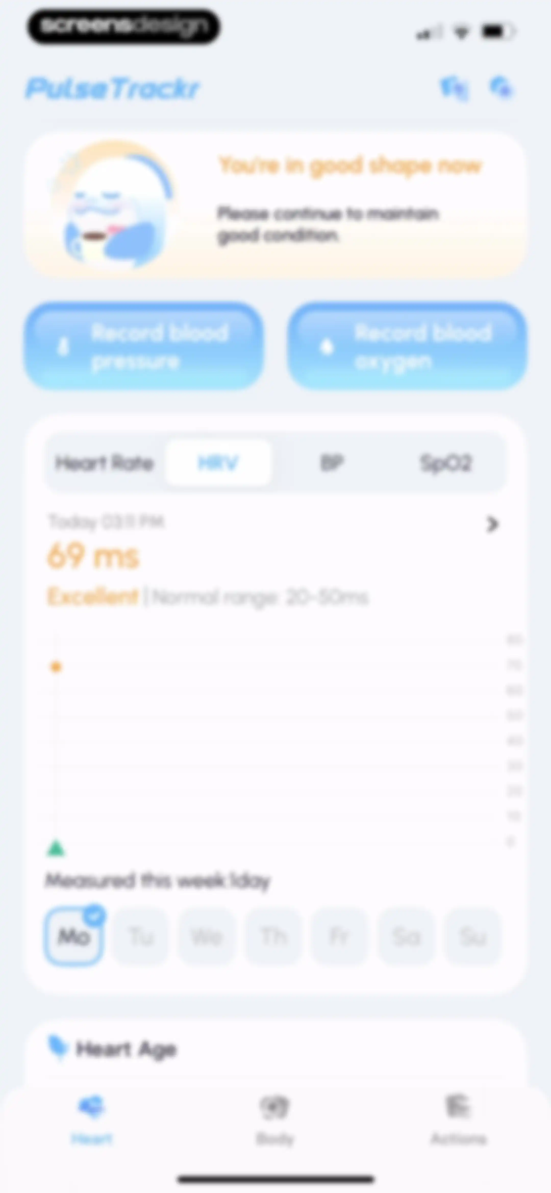 PulseTrackr：Heart Rate & HRV screen 38