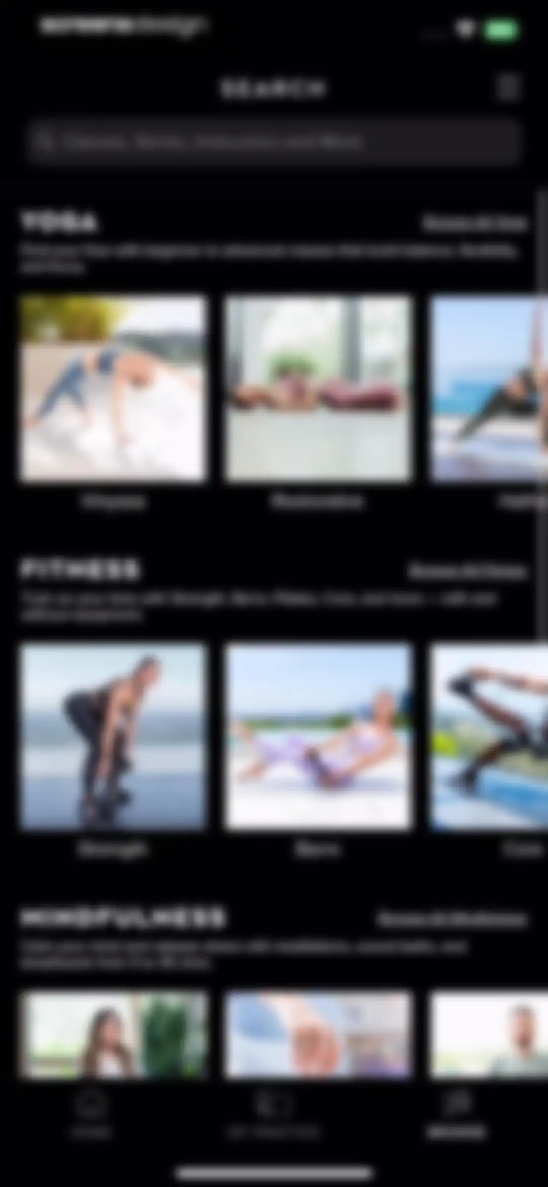 ALO Wellness Club screen 87