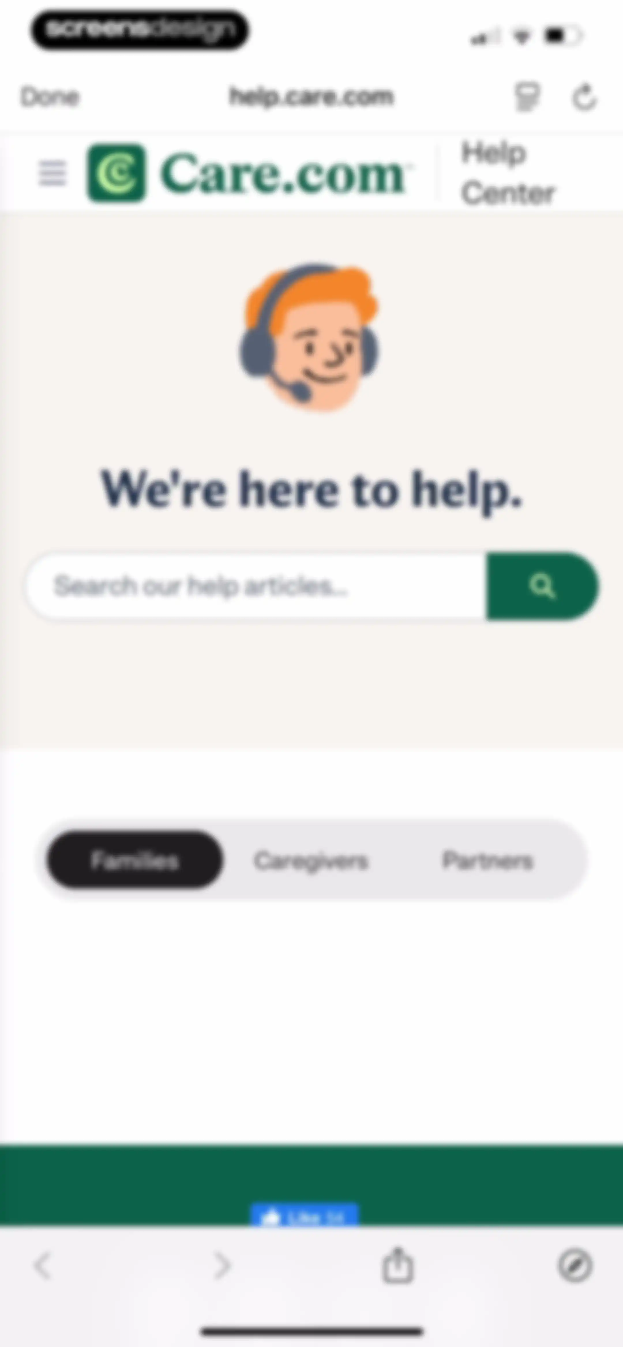 Care.com: Hire Caregivers screen 105