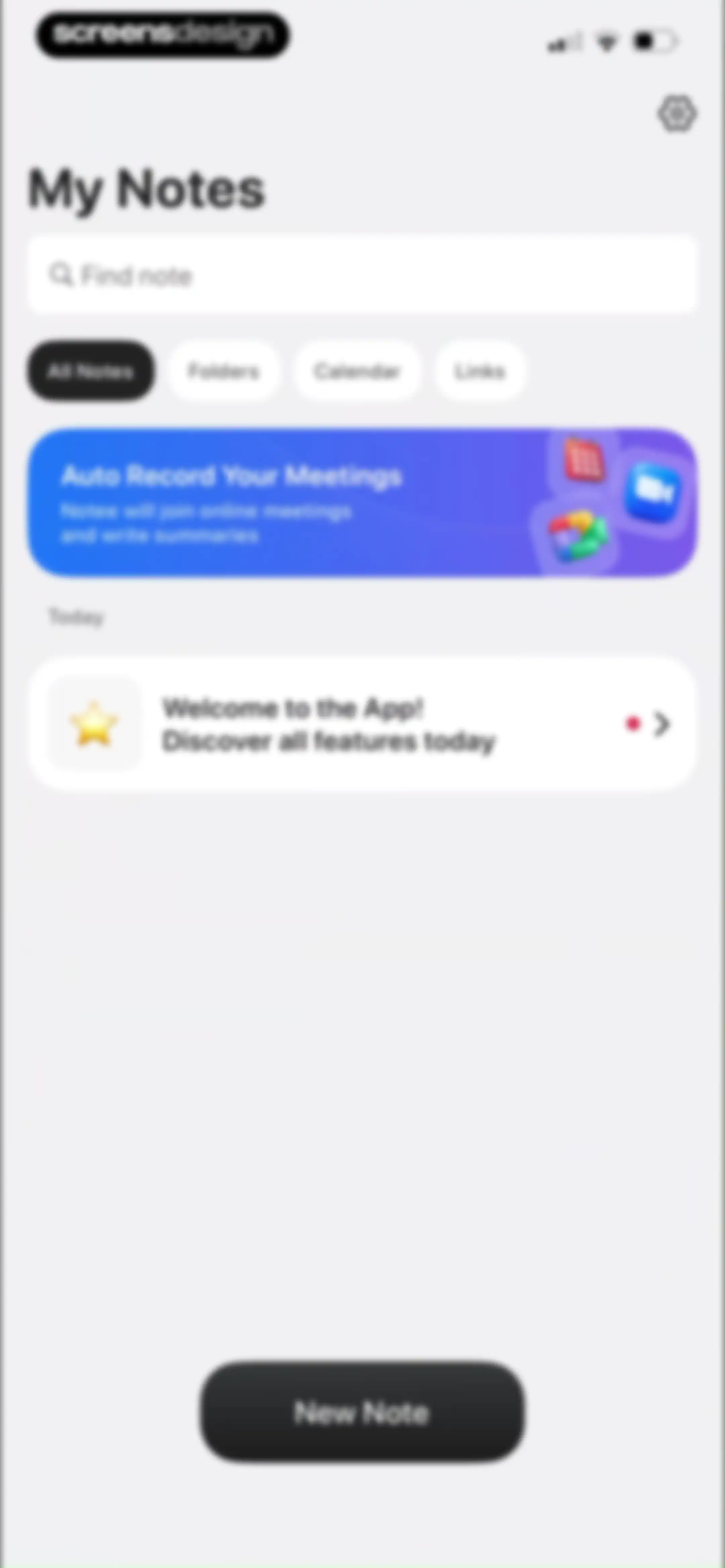 Notee: AI Note Taker screen 24