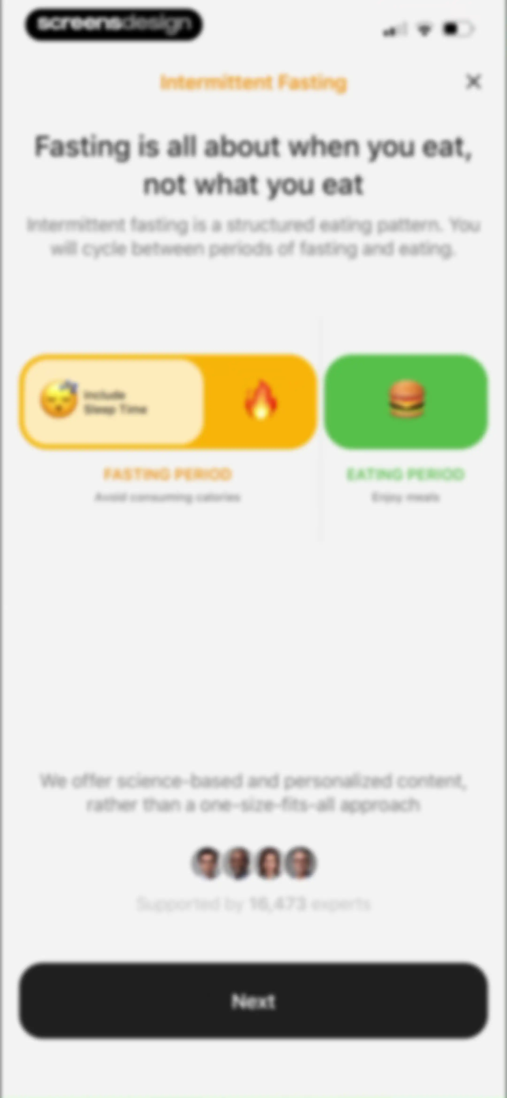 Calz - Calorie Counter AI screen 105