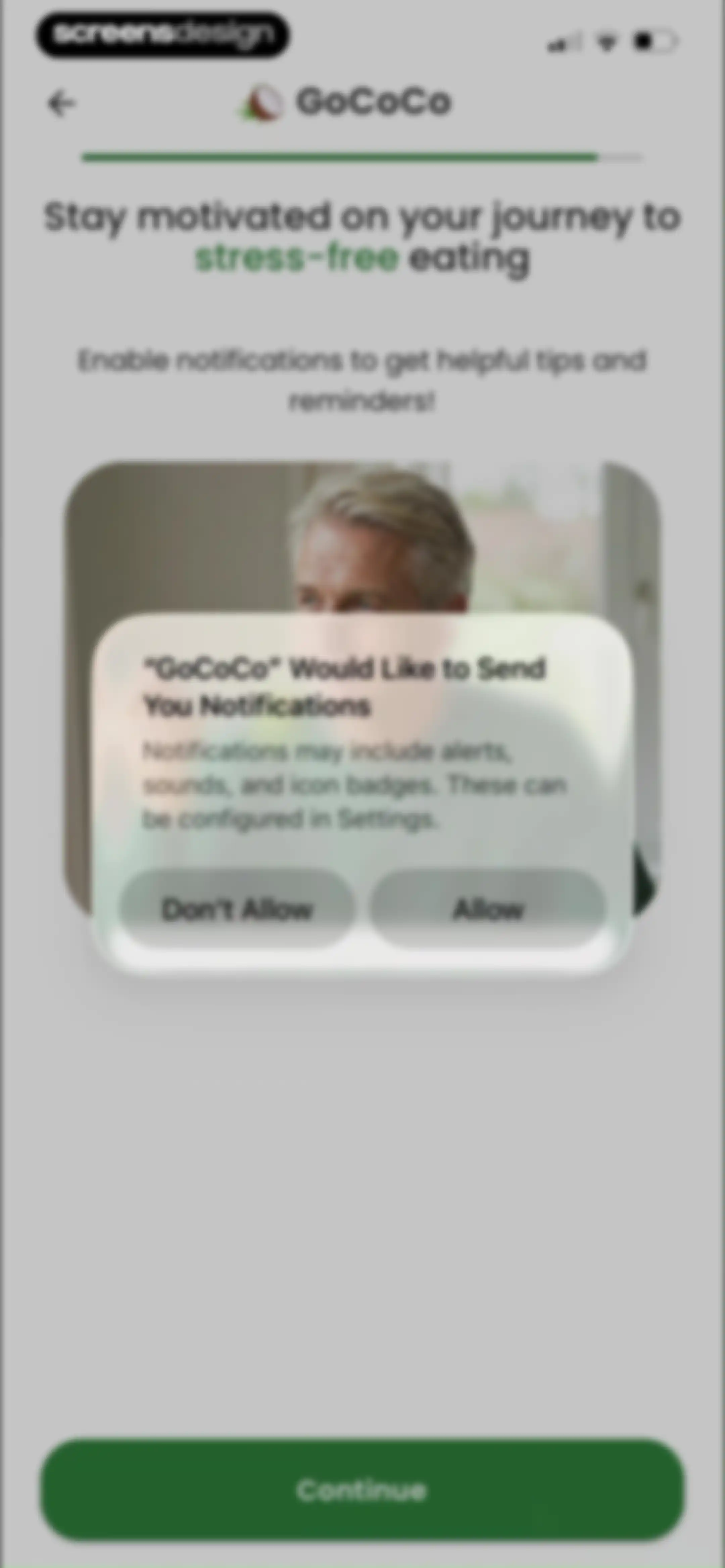 Diabetes food tracker - Gococo screen 46