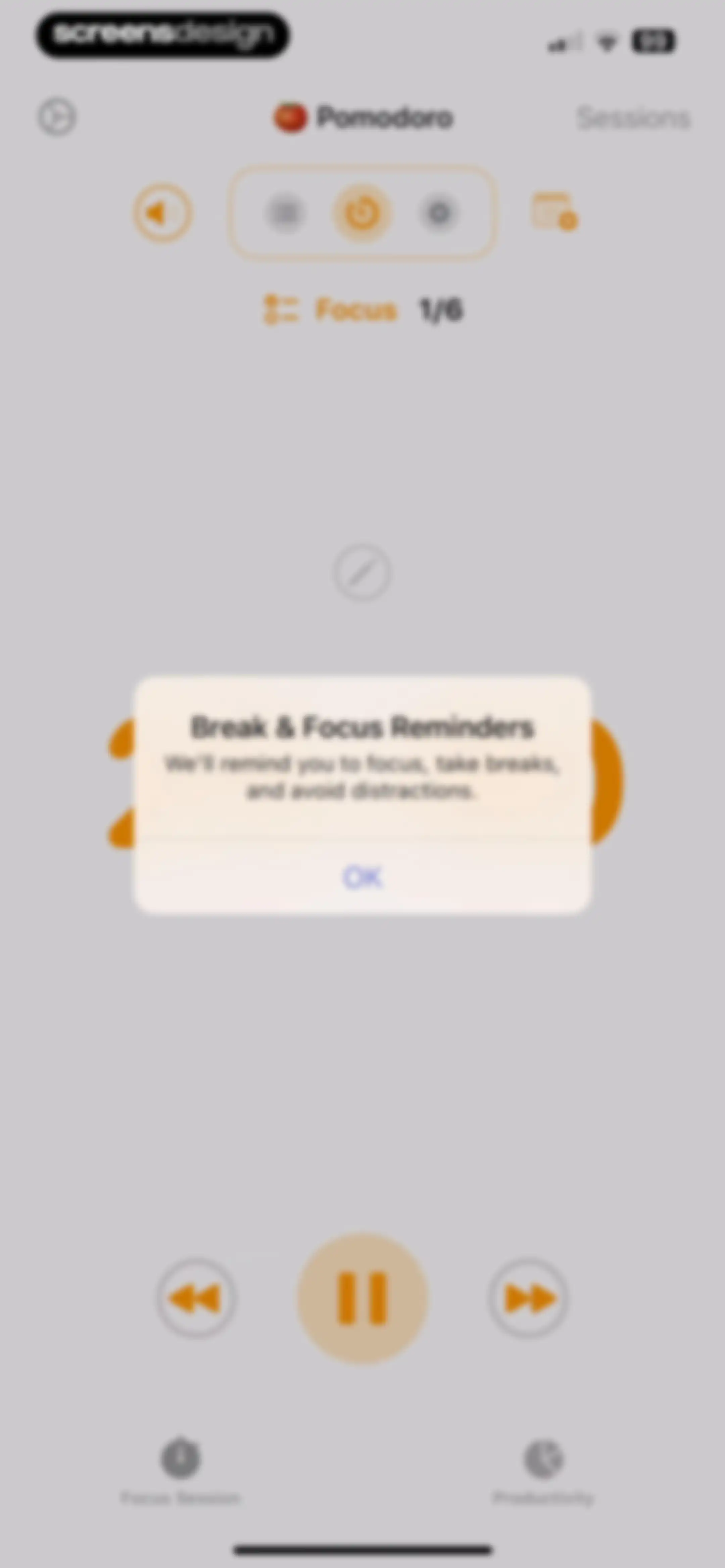 Focused Work - Pomodoro Timer screen 9