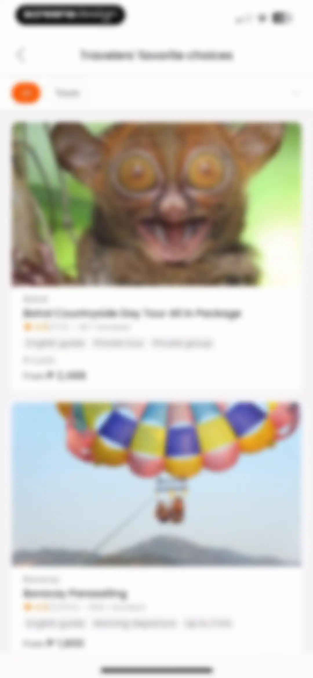 Klook: Travel & Activities screen 132