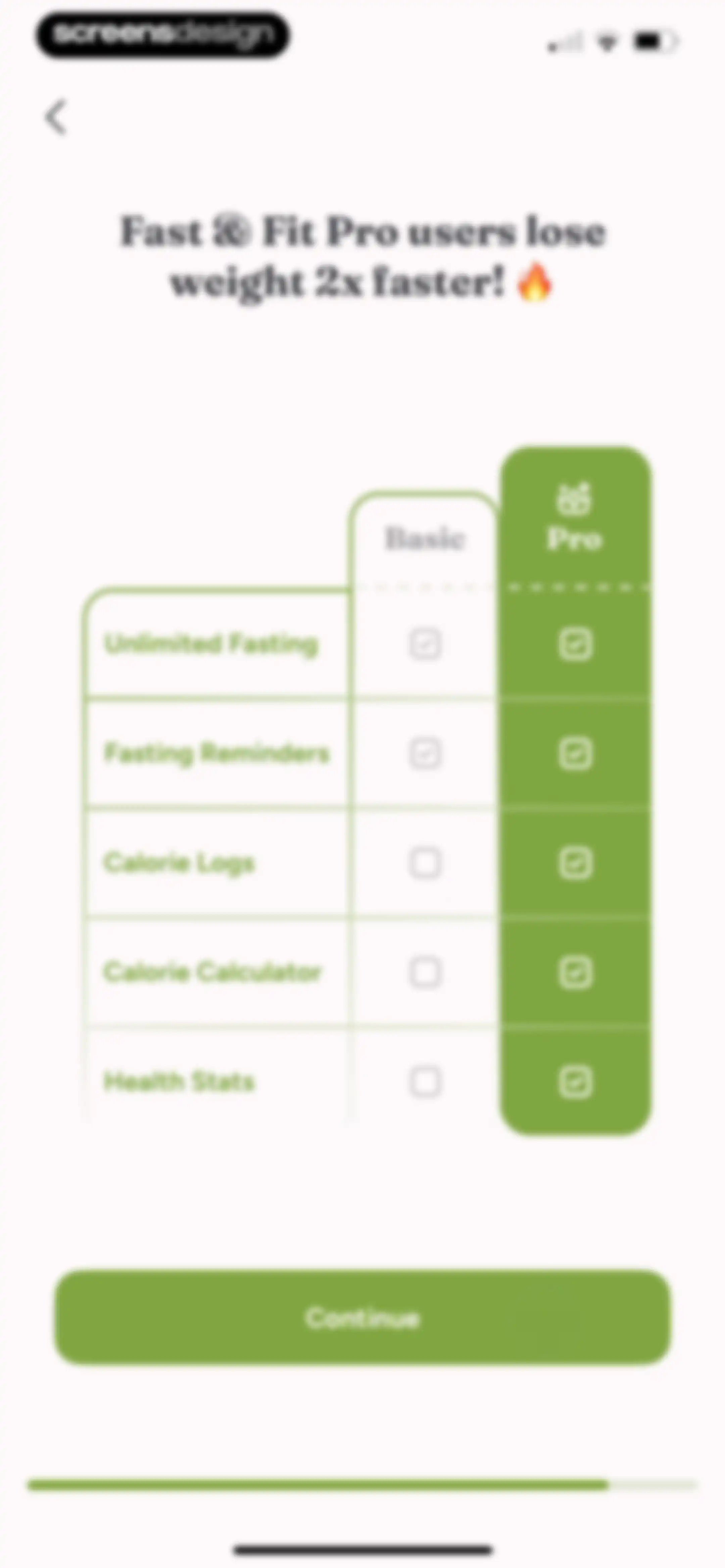 Fast & Fit: IF Fasting Counter screen 30