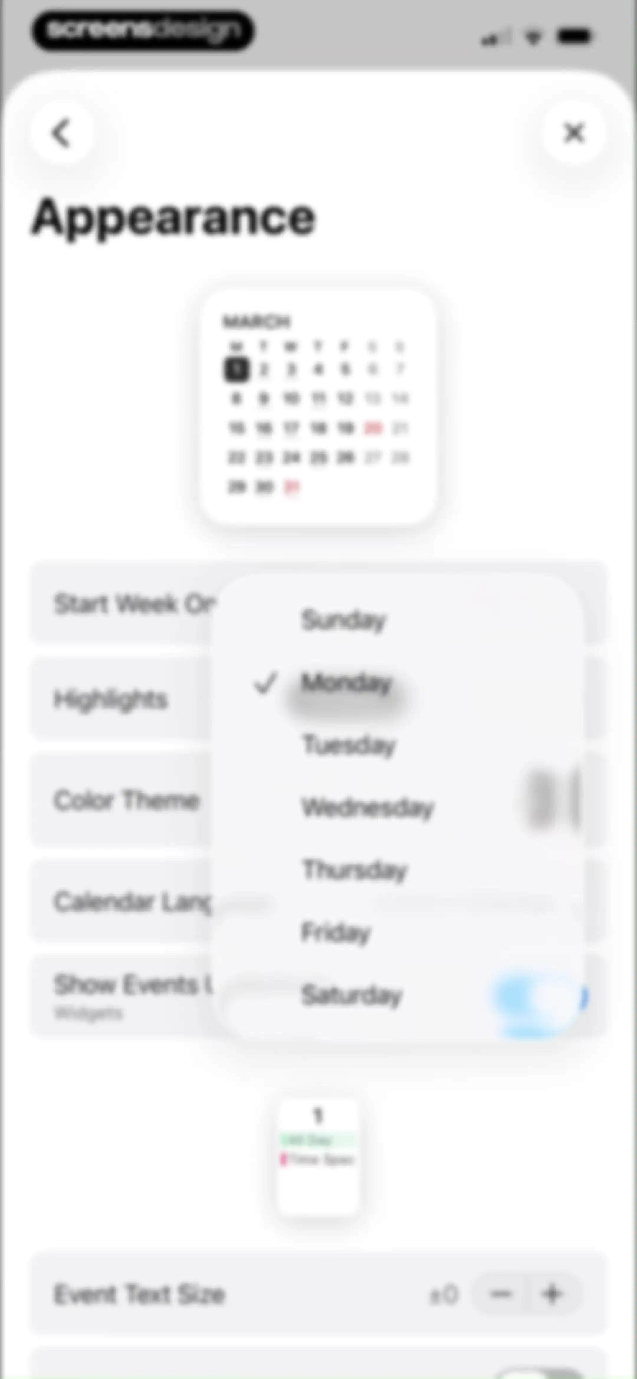 minical - Planner & Calendar screen 45