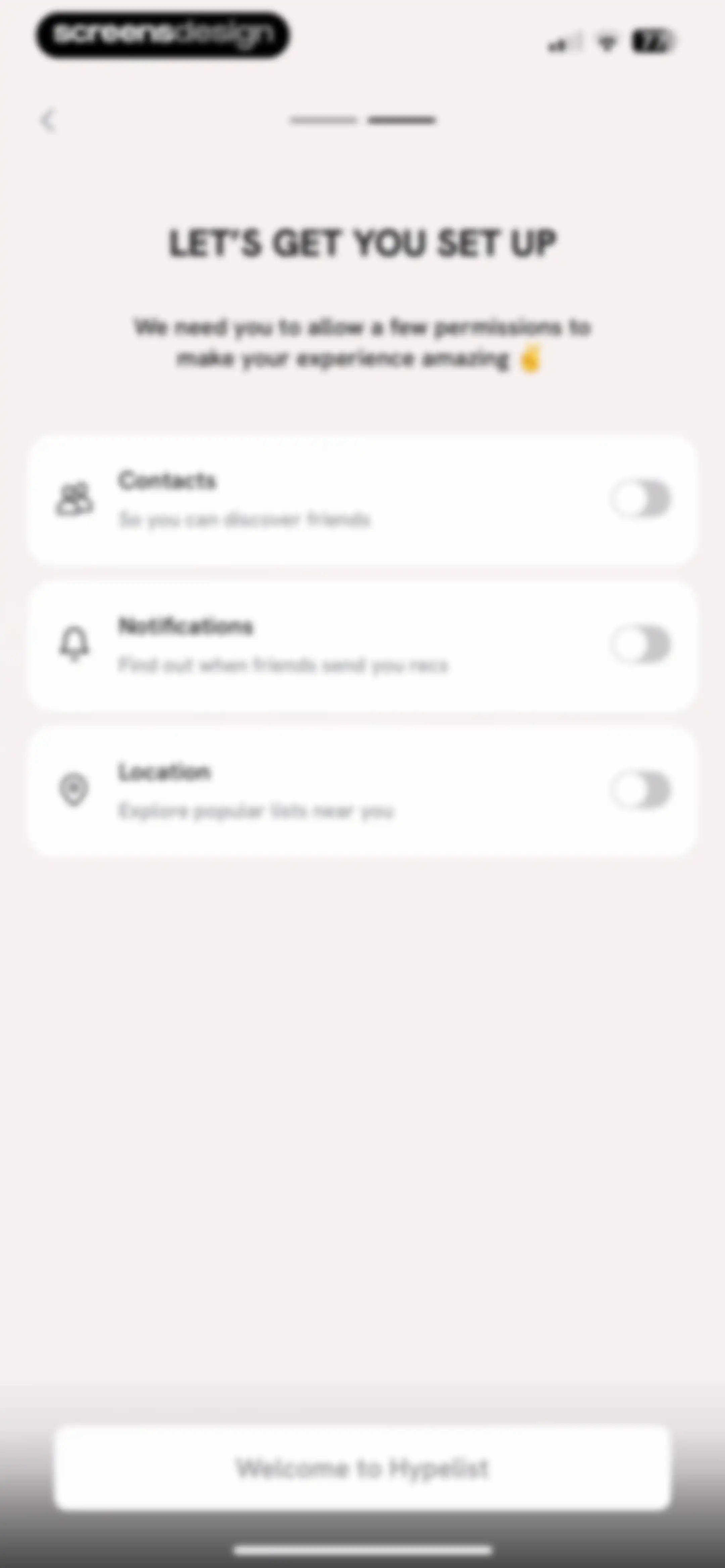Hypelist: Create & Share Lists screen 20