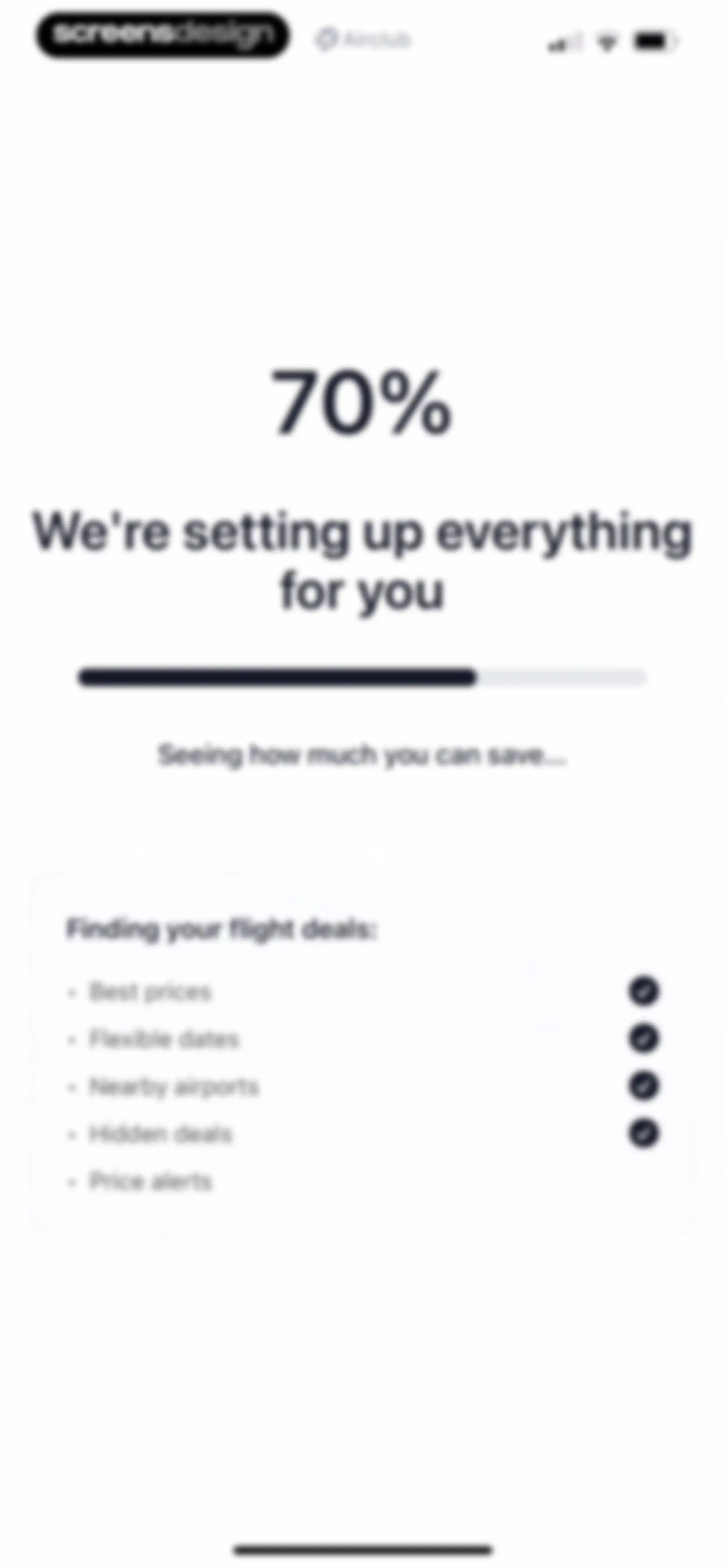 Airclub - Flight Deals screen 36
